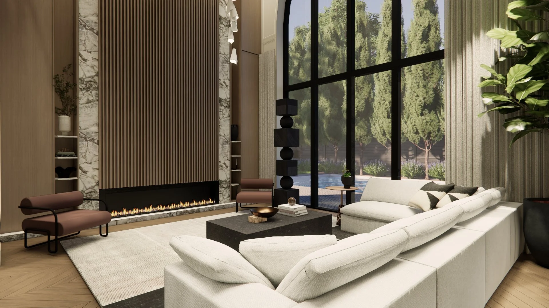 RENDERINGS BY J.W. INTERIORS