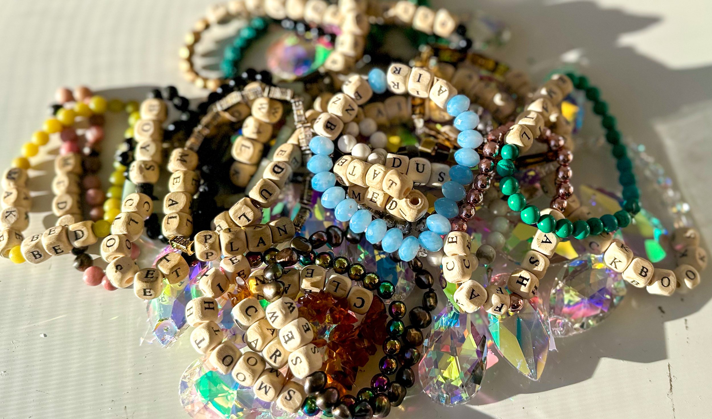 Personalized Stretch Bracelet Workshop With Elise Marie DeSigns
