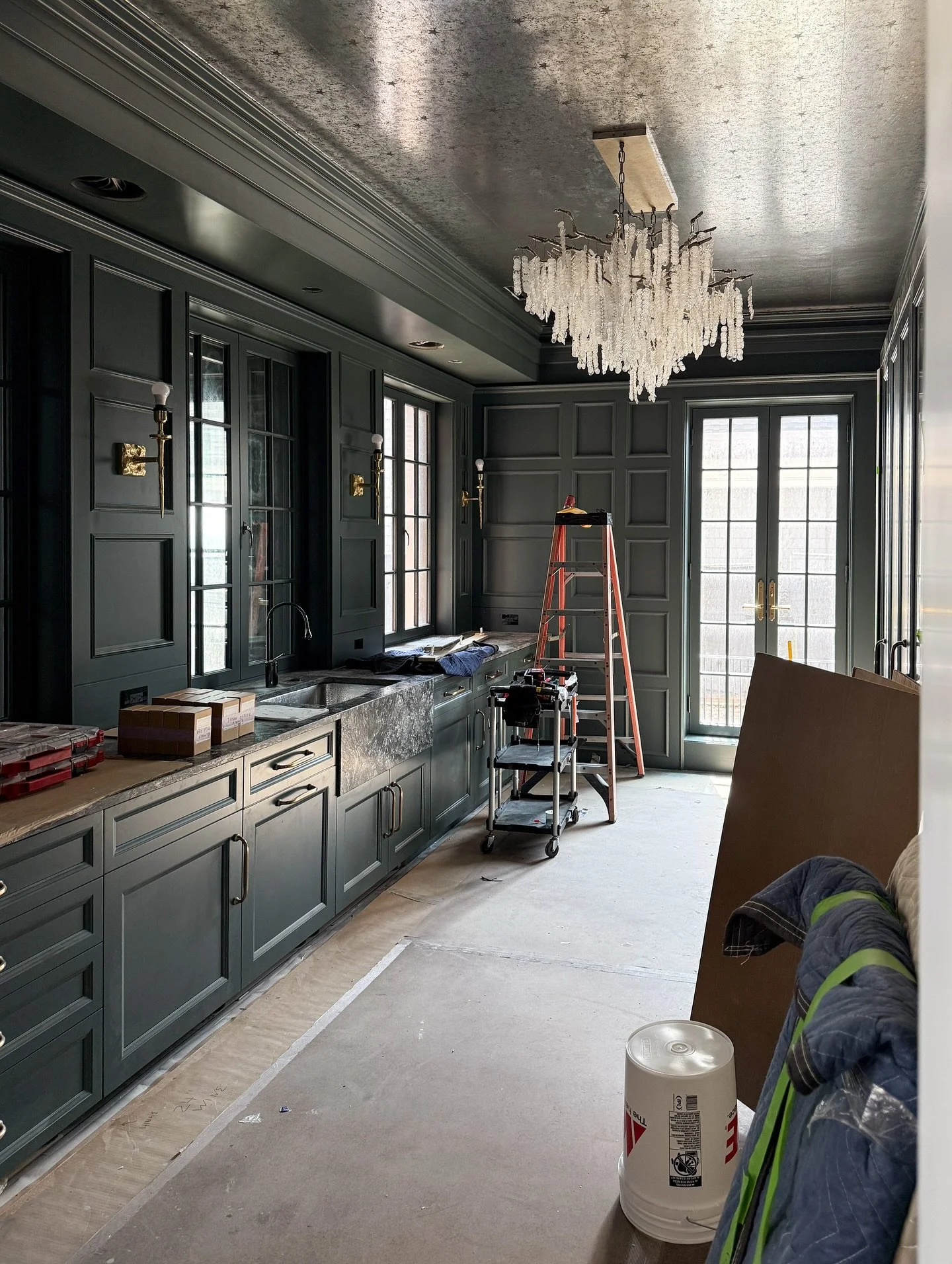 The details ✨ Years in the making, and all coming together beautifully as we enter the home stretch on this amazing historic lakefront estate project.

Architect: @cookarchds 
Builder: @smartbuilderschicago 
Design: @steffanie_danby_interiors 
.
.
.
