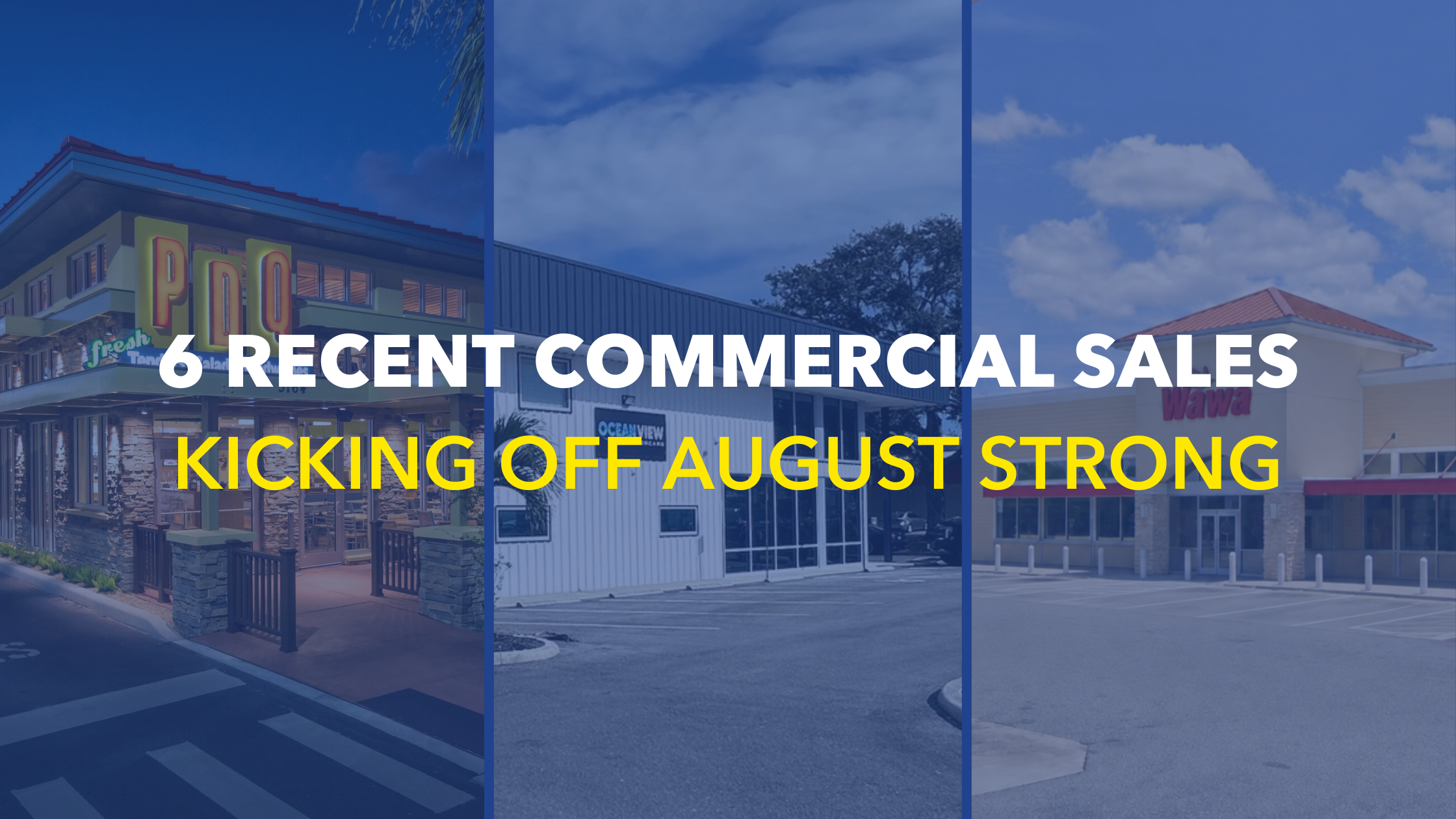APG Kicks Off August with 6 Commercial Real Estate Closings