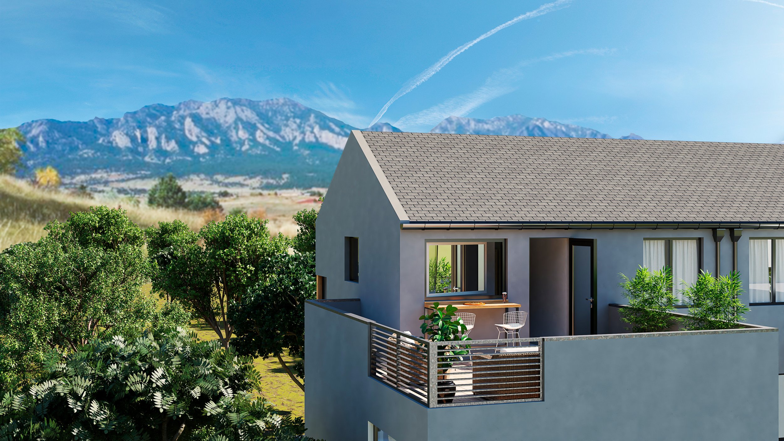 Exteriors — Gemini Townhomes