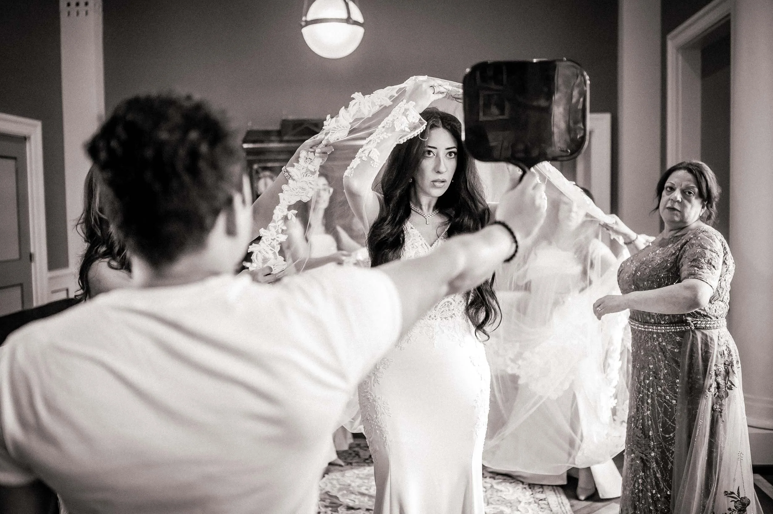 Bride Getting Ready at Nashville Symphony Schermerhorn Symphony Center Wedding Photography