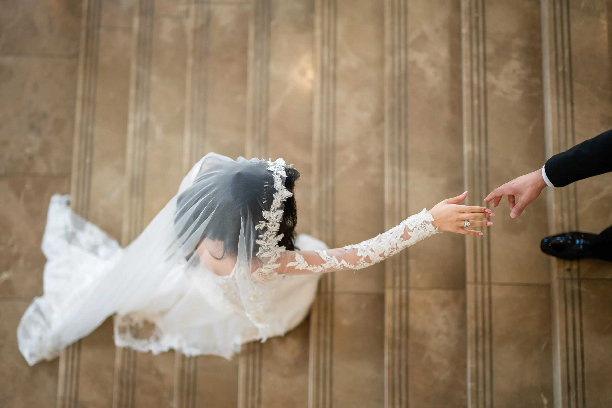 Stair Photo Nashville Symphony Schermerhorn Symphony Center Wedding Photography