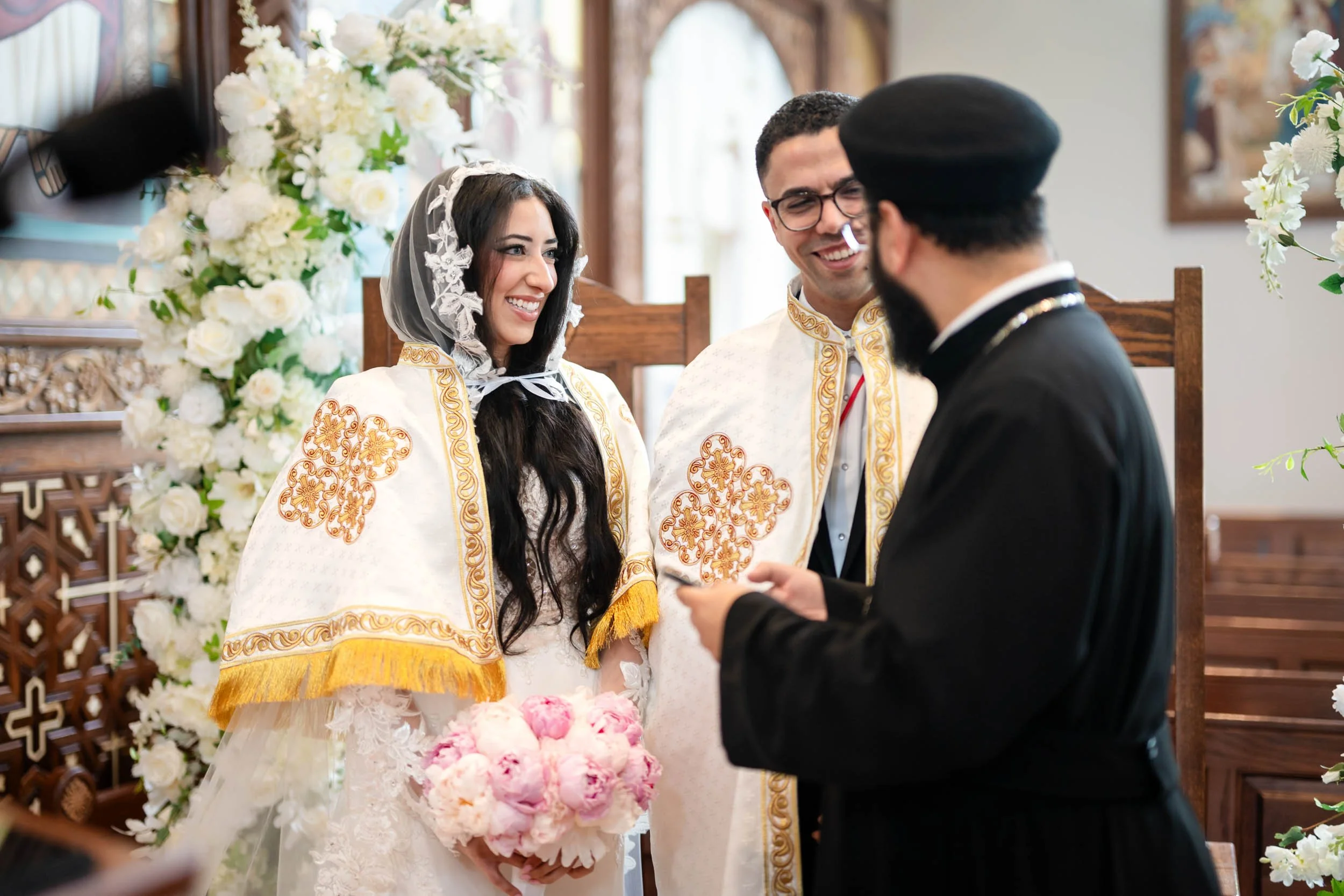 Saint Barbara Orthodox Wedding Nashville Symphony Schermerhorn Symphony Center Wedding Photo