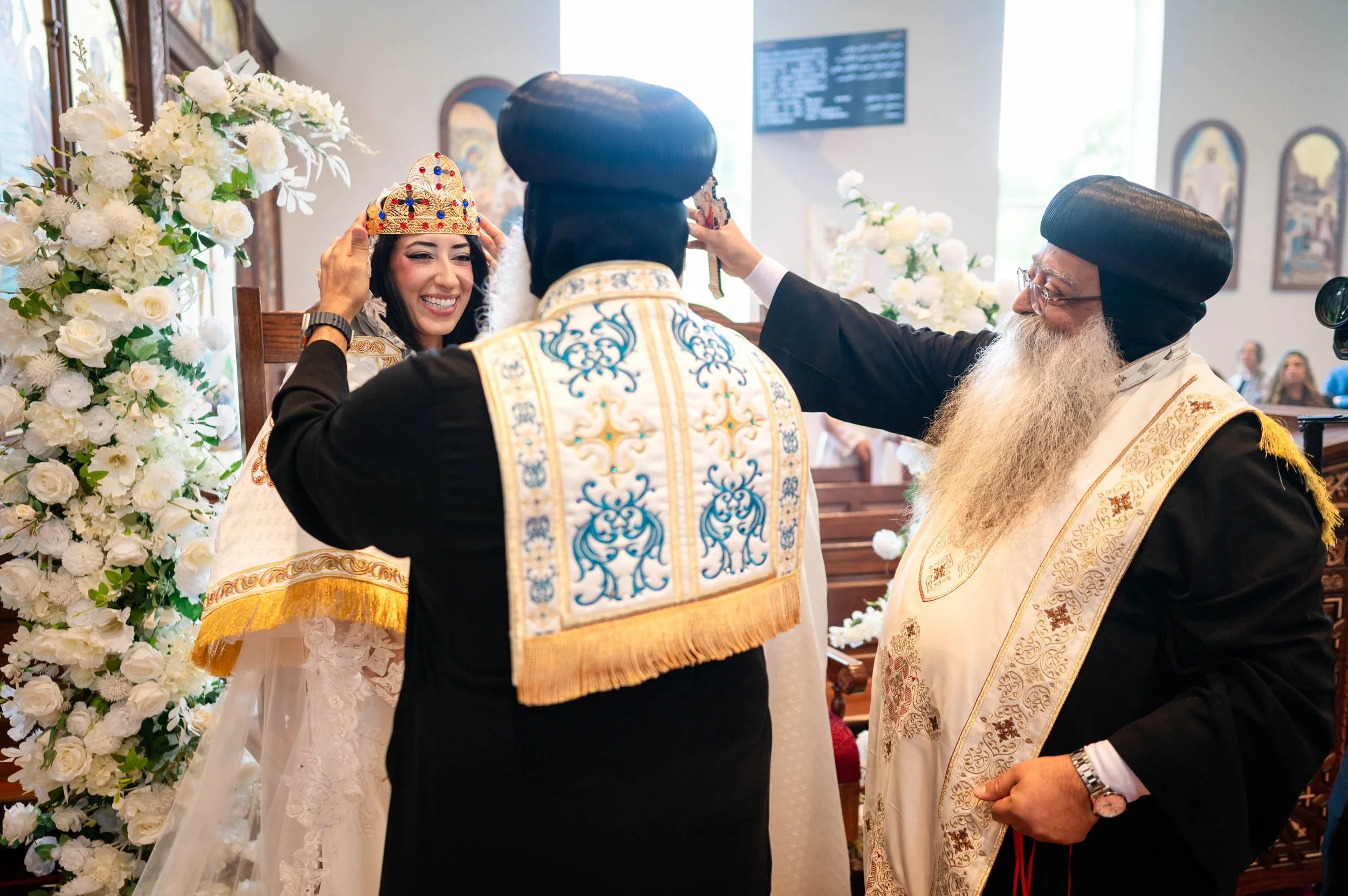 Saint Barbara Orthodox Wedding Nashville Symphony Schermerhorn Symphony Center Wedding Photo