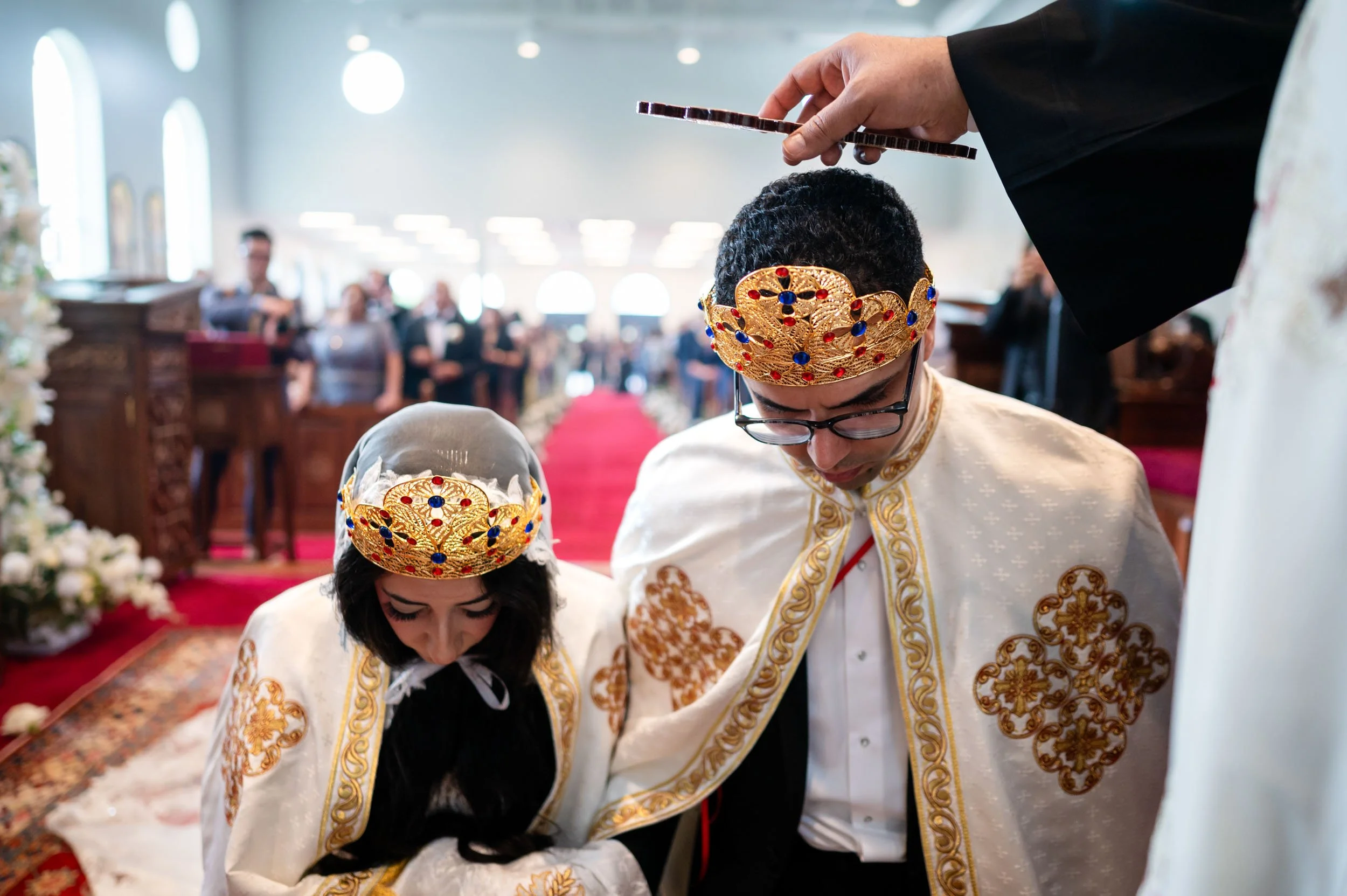 Saint Barbara Orthodox Wedding Nashville Symphony Schermerhorn Symphony Center Wedding Photo