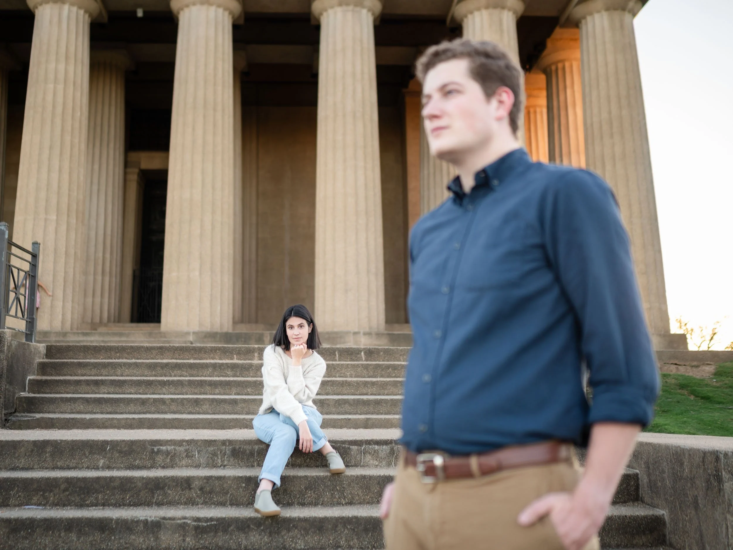 Vanderbilt and centennial park nashville sowing clover photography engagement sesson-1020.jpg