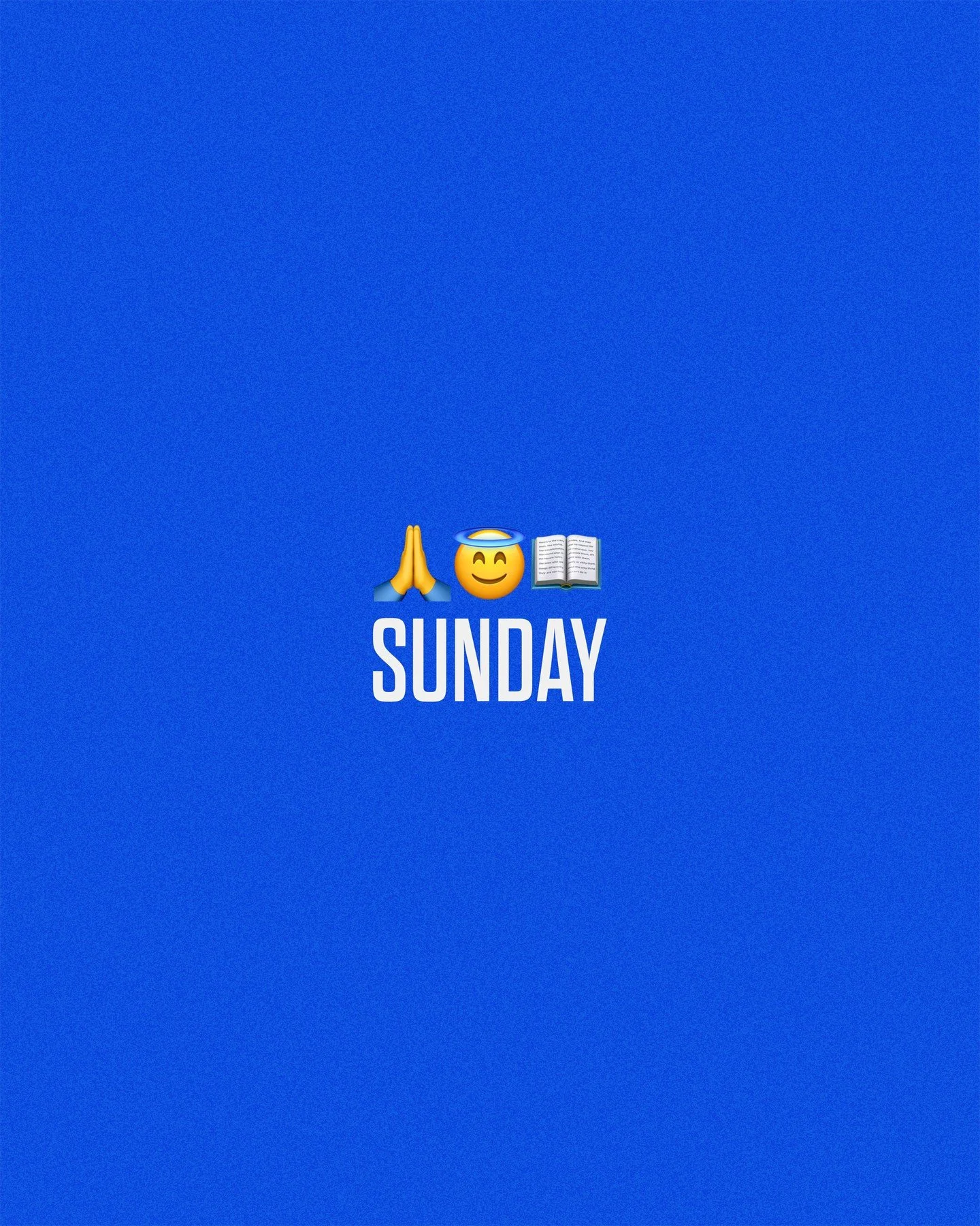 Sunday is our favorite day of the week!
