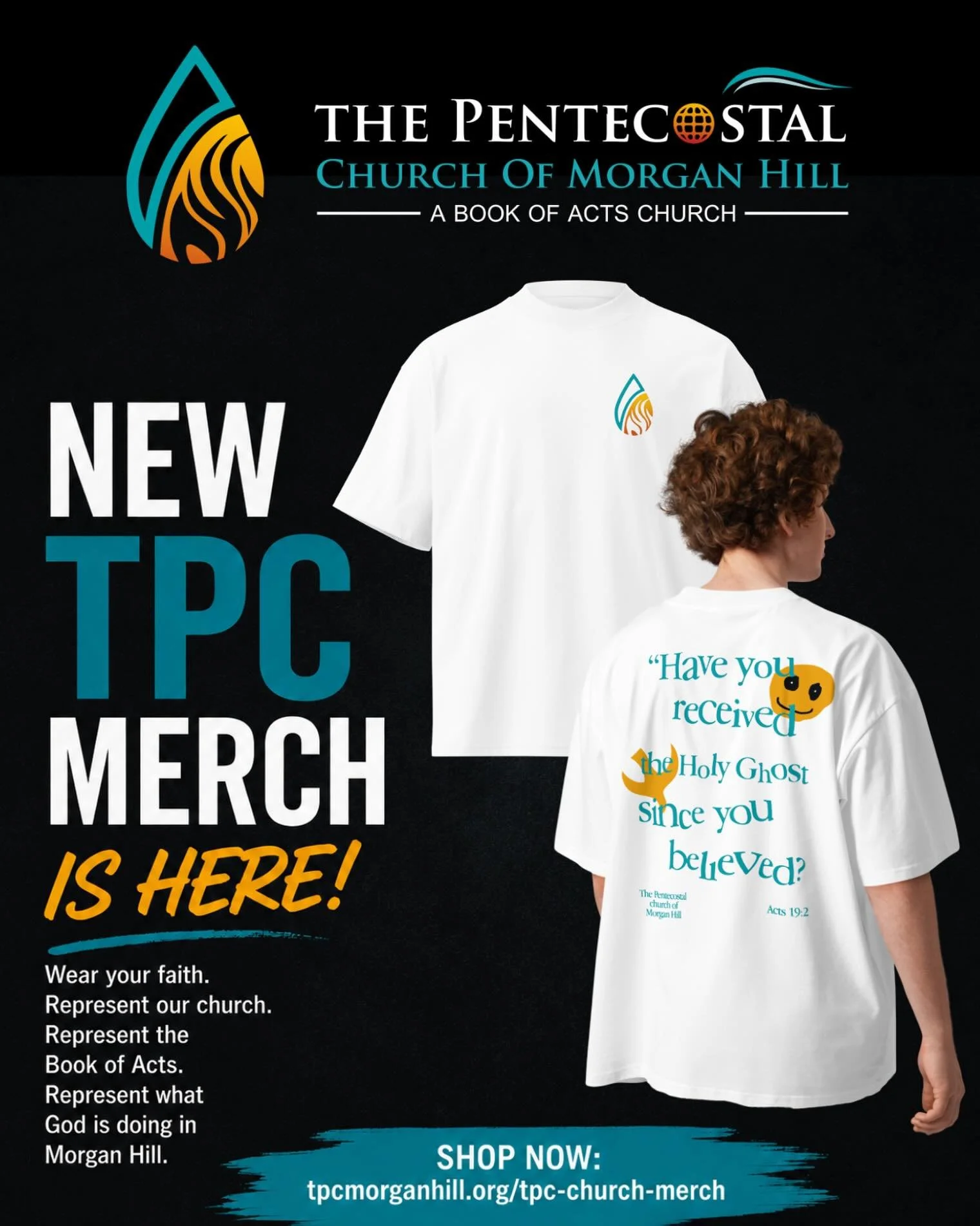 🚨 The announcement is here&hellip;

TPC MERCH IS LIVE! 🔥
Go grab yours today:

tpcmorganhill.org/tpc-church-merch (Link ⛓️ in Bio)

#TPCMorganHill #BookOfActsChurch #Apostolic