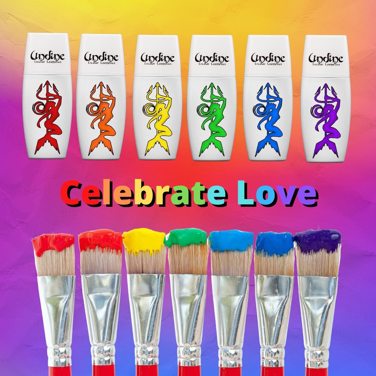 Celebrate #Pride with our exclusive #makeup kit! This limited time deal won&rsquo;t be available for long and comes with the full set of primaries and secondaries plus our #glitter gel!!! 

A $110 value for only $65!!!

#makeup #queer #love #mua #gla