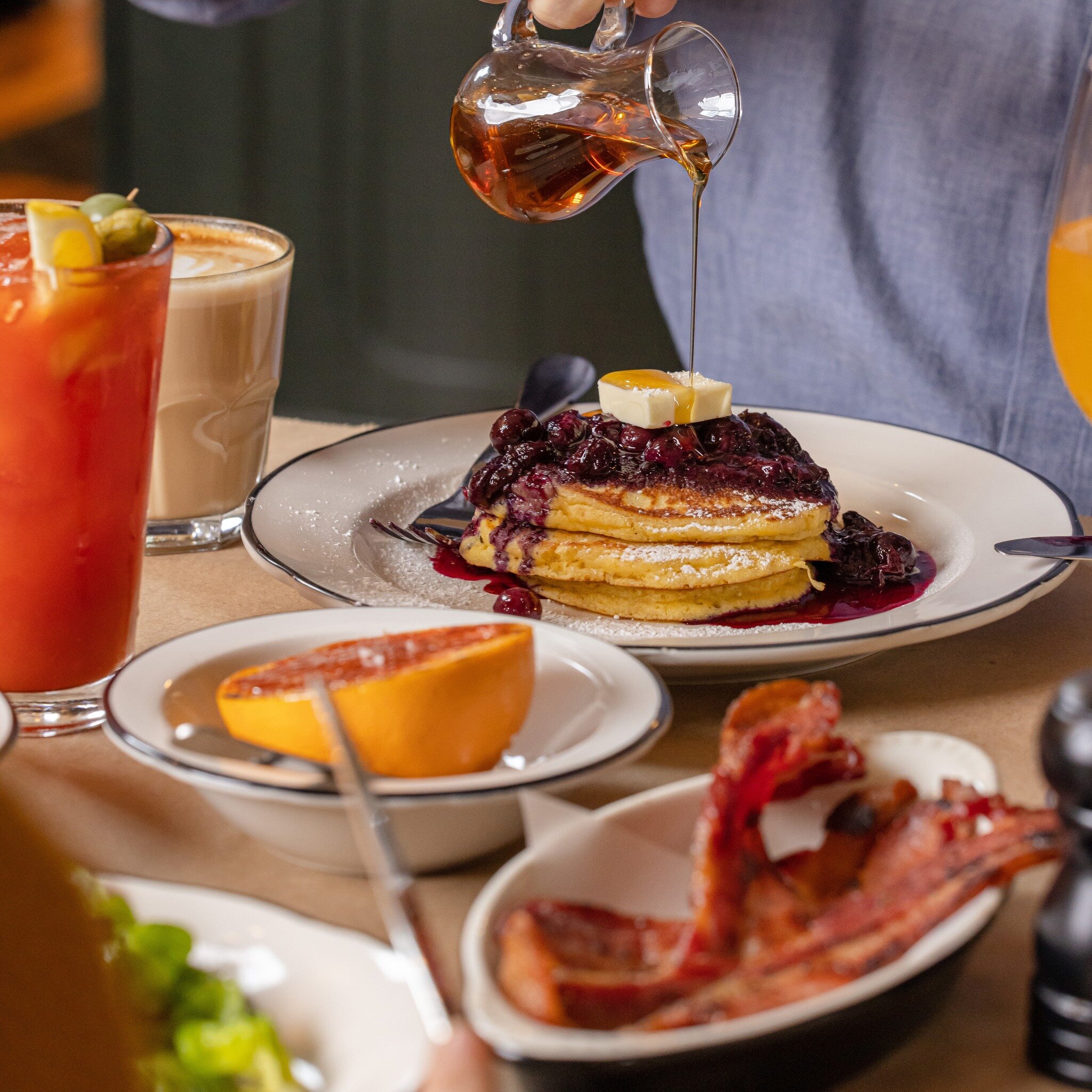 Brunch isn't just for Sundays. Start the weekend right with cocktails, coffee &amp; sweet or savory daytime classics from 10am - 2pm every Saturday