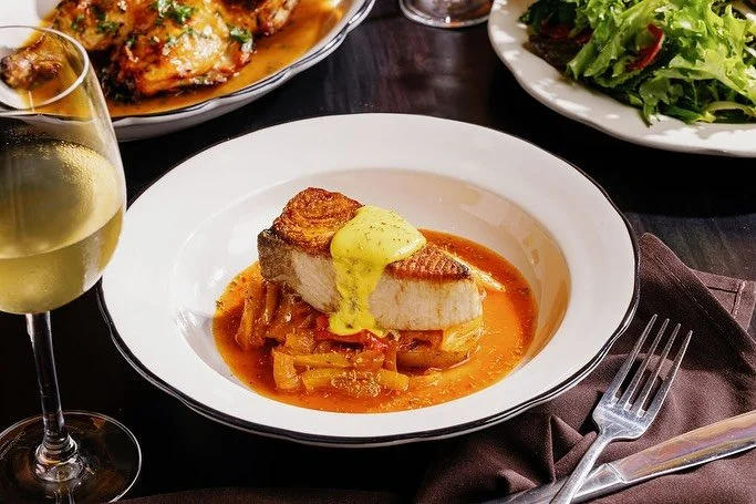 Congrats to all the Asheville restaurants recognized by the @michelinguide&hellip;including us! That&rsquo;s right: Tall John&rsquo;s is officially a Michelin-recommended restaurant. Here are few of the pics featured in the guide (plus a beauty shot 