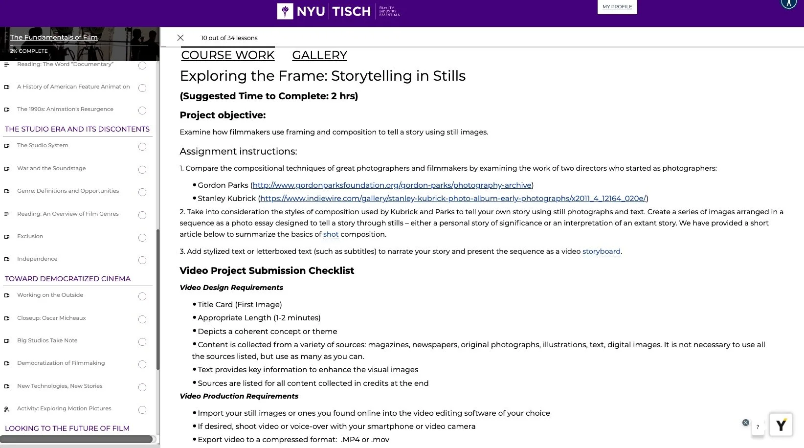 For each module, I designed 1-2 activities based on a real-world skill needed within the profession, creating templates and examples for the students as needed. These activities build toward a final capstone project.