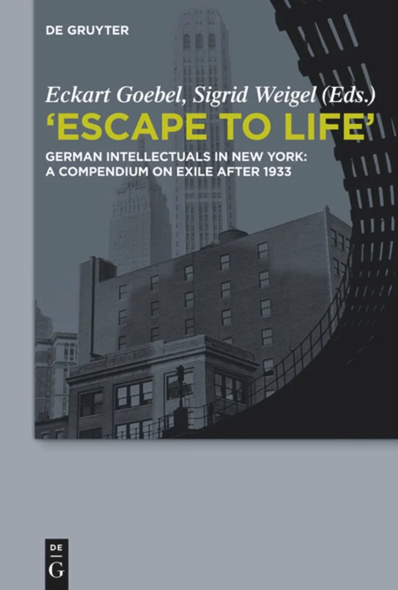 "'Inter, but not national': Vilém Flusser and the Technologies of Exile," in: Escape to Life: German Intellectuals in New York (Berlin:
de Gruyter, 2011) 499-509.