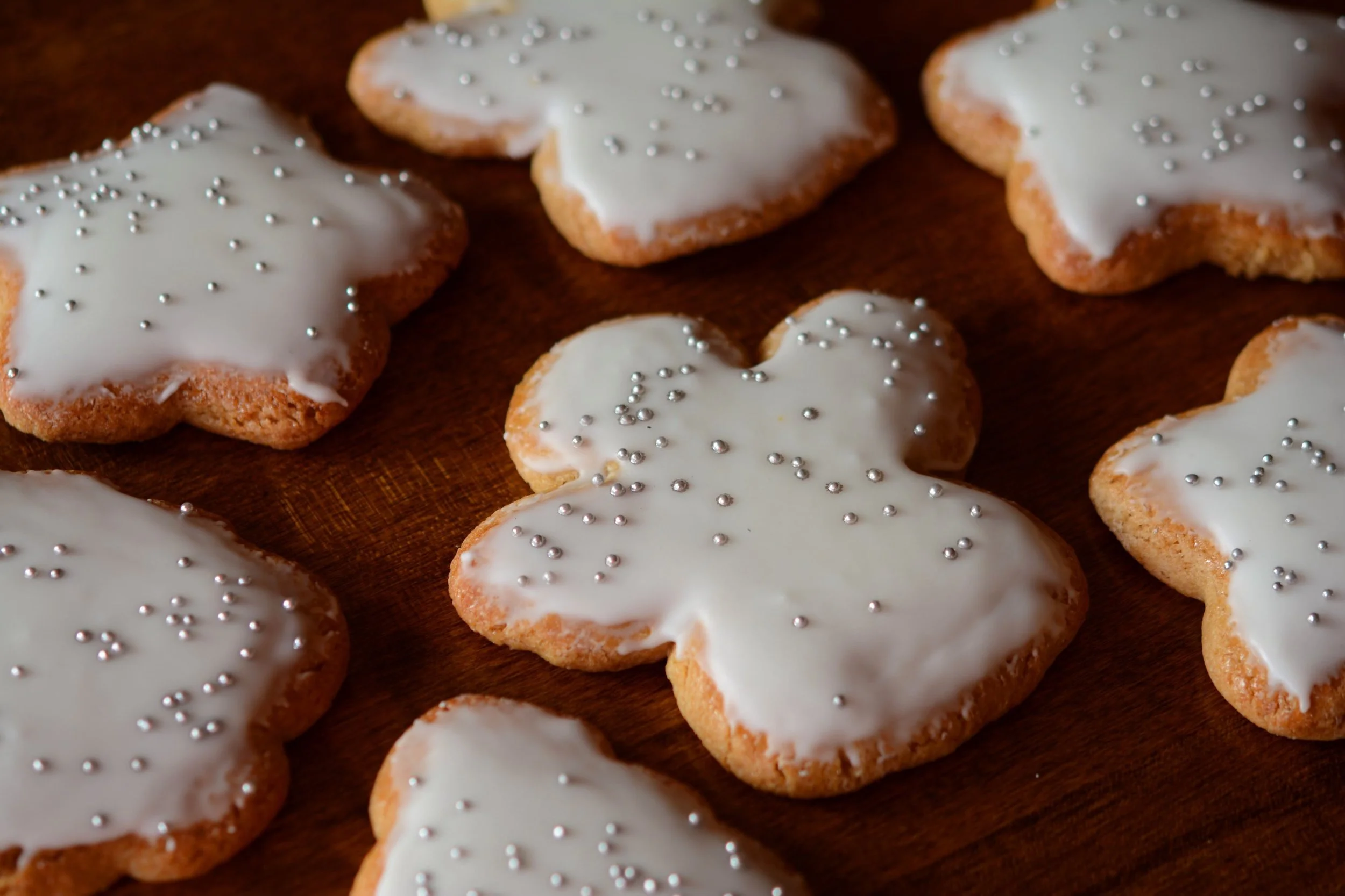 Christmas cookies with gluten free options 