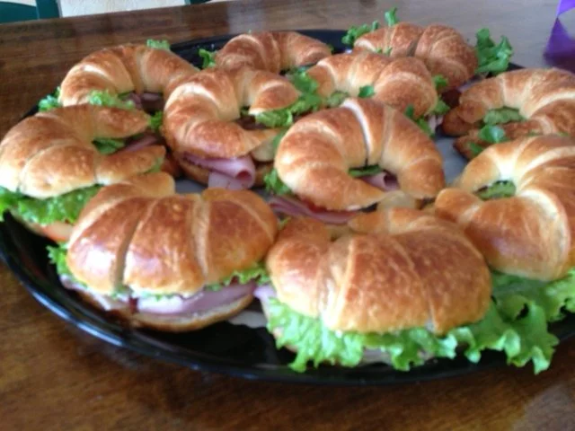 Petite Butter Croissant Tray