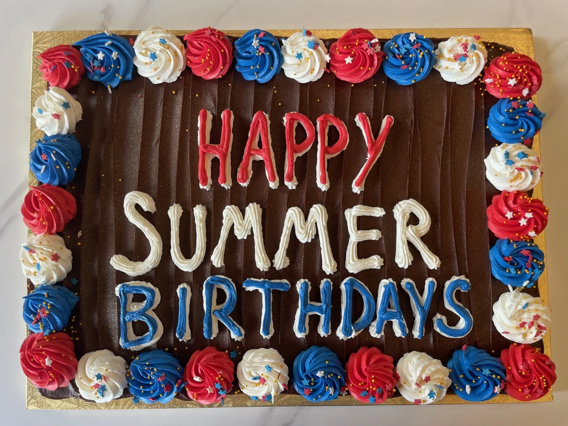 SUMMER BIRTHDAY BROWNIE CAKE.jpg
