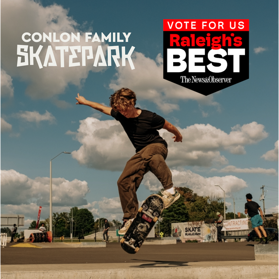 Vote for Skate Raleigh in the Raleigh’s Best Awards