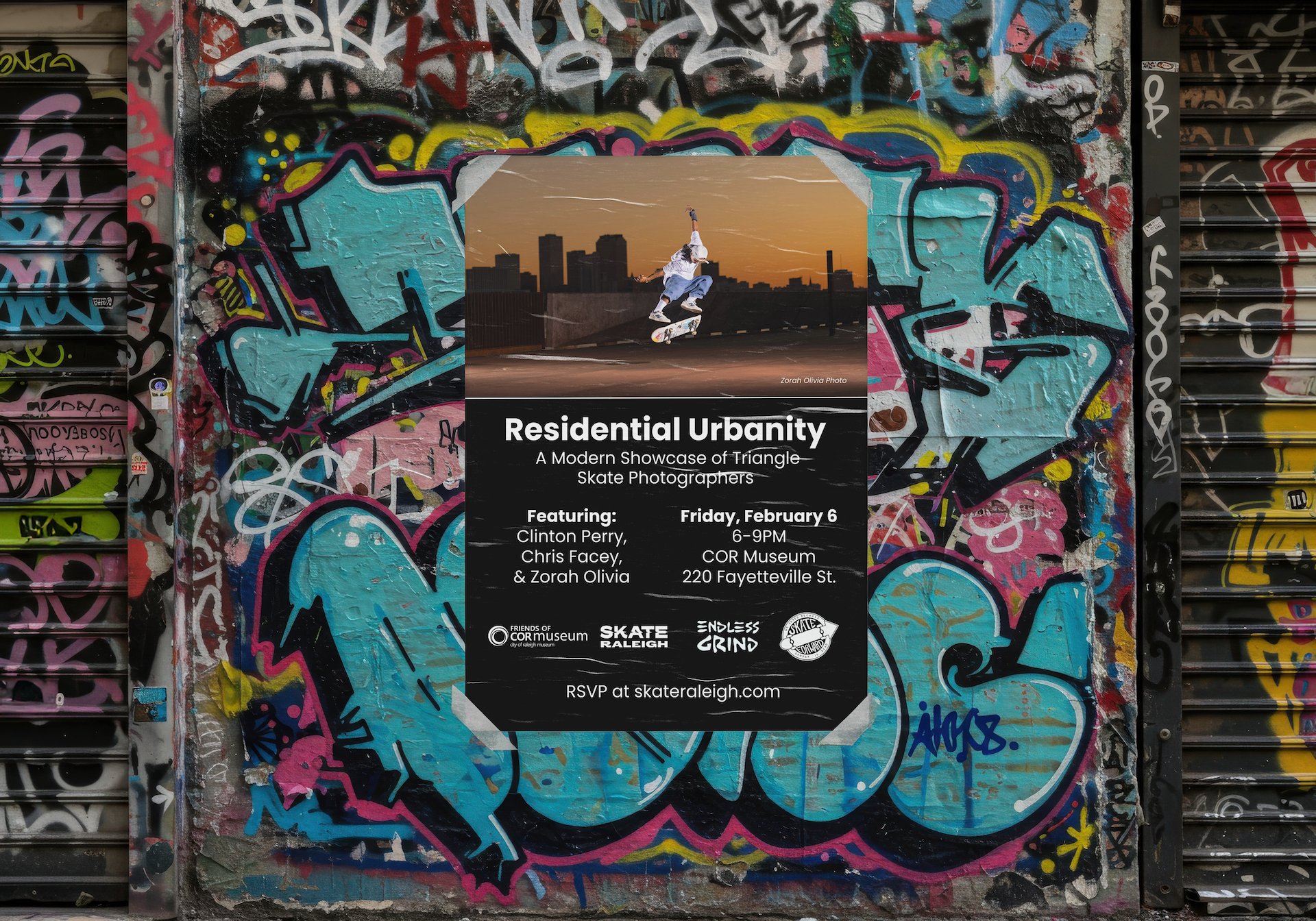 “Residential Urbanity” Showcases Local Skate Photography
