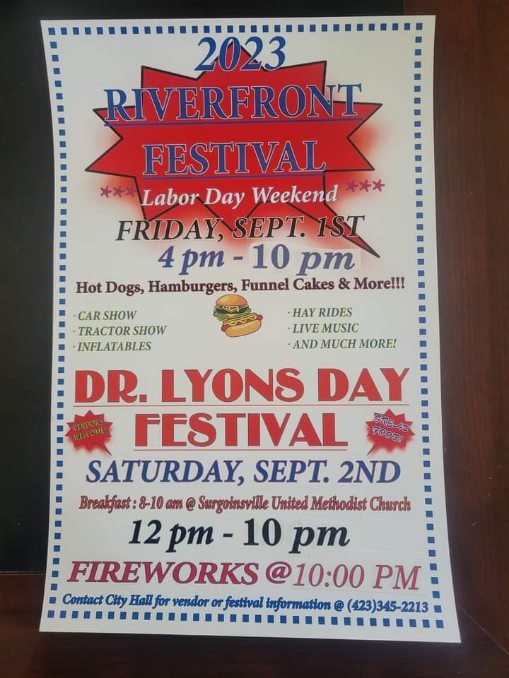 Surgoinsville Riverfront Festival — Southern Kokua