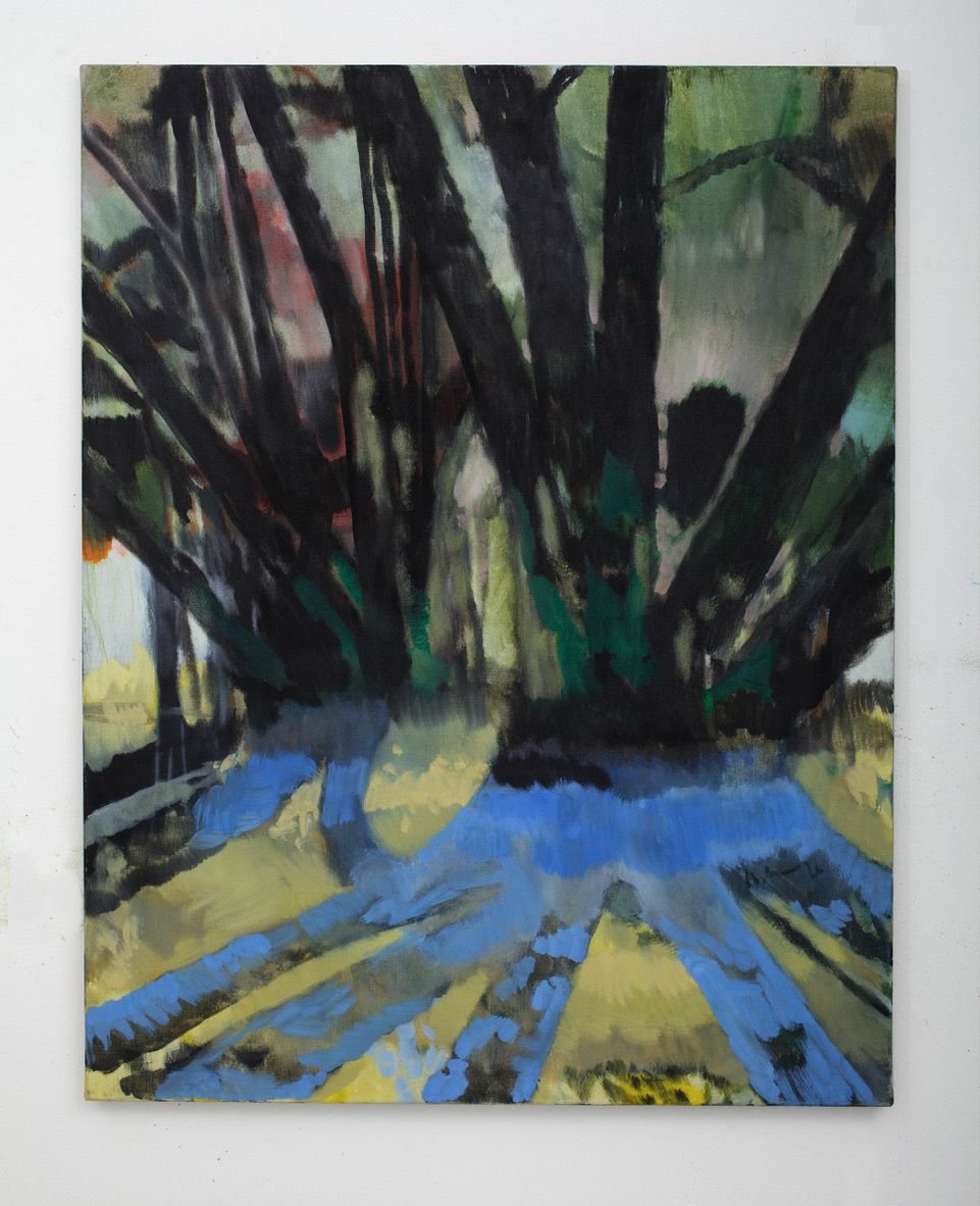 Enter Art Fair: Dark Trees with Shadow by Morten Slettemeås