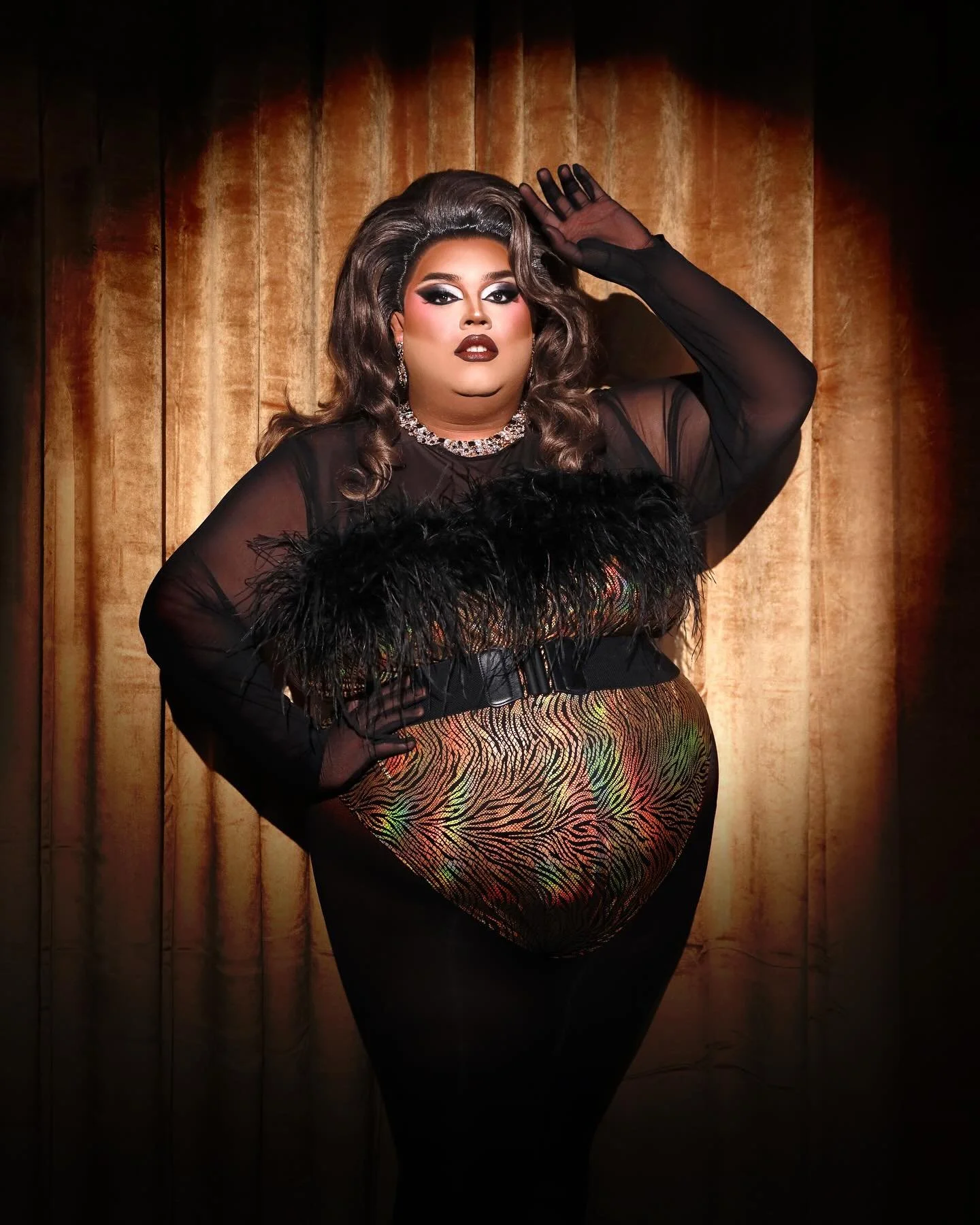 The spotlight is on for your pleasure every Saturday! Catch me as your new host at @citytapdupont Saturday drag brunch starting August 9th while @crimsyn.co hosts Sundays!! Let&rsquo;s party and see you at brunch!!! 

We are so excited to continue @i