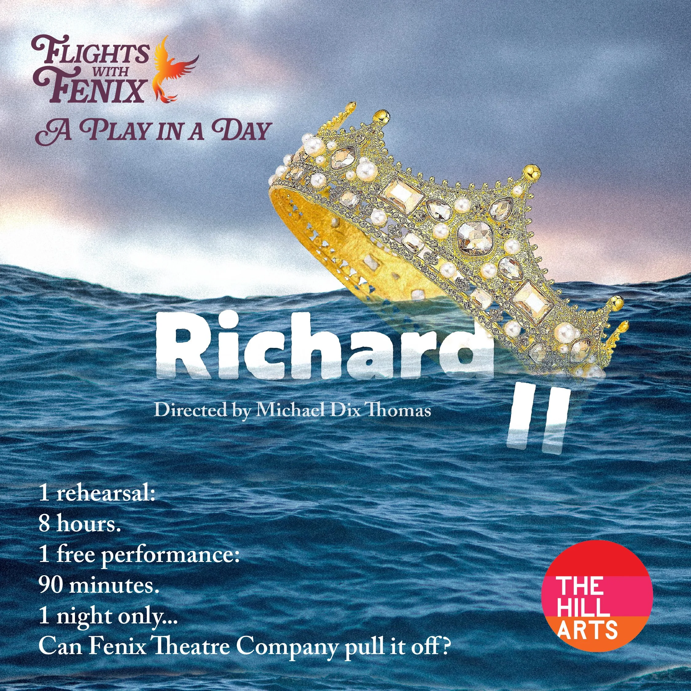 Fenix&nbsp;Theatre&nbsp;Company&nbsp;presents:&nbsp;RICHARD&nbsp;II&nbsp;in&nbsp;only&nbsp;one&nbsp;day