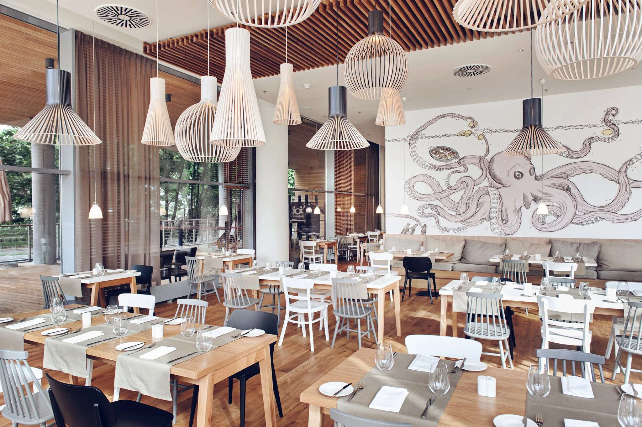 Restauracja Sopot Marriott Resort Spa LOFT Architekci Wn trz 