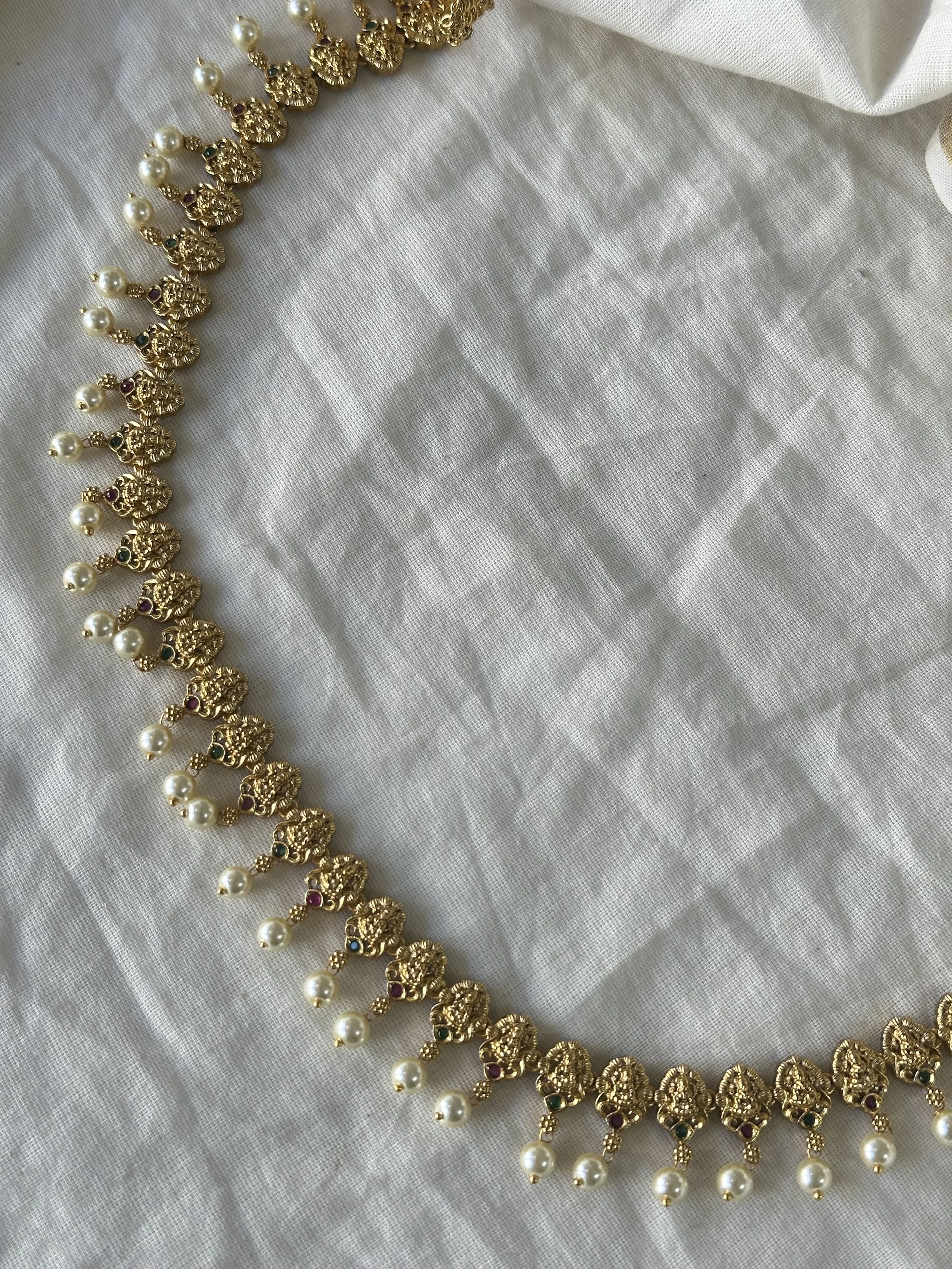 Lakshmi mini stone waist chain