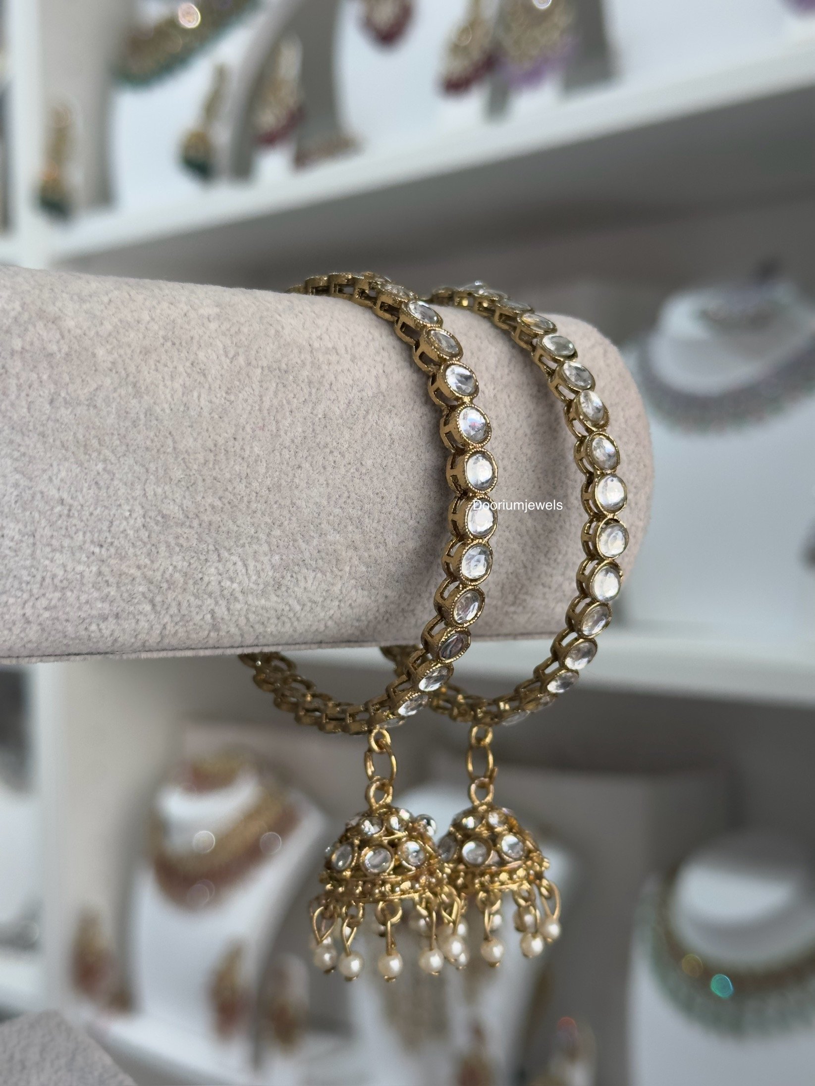 Single jhumki Bangle