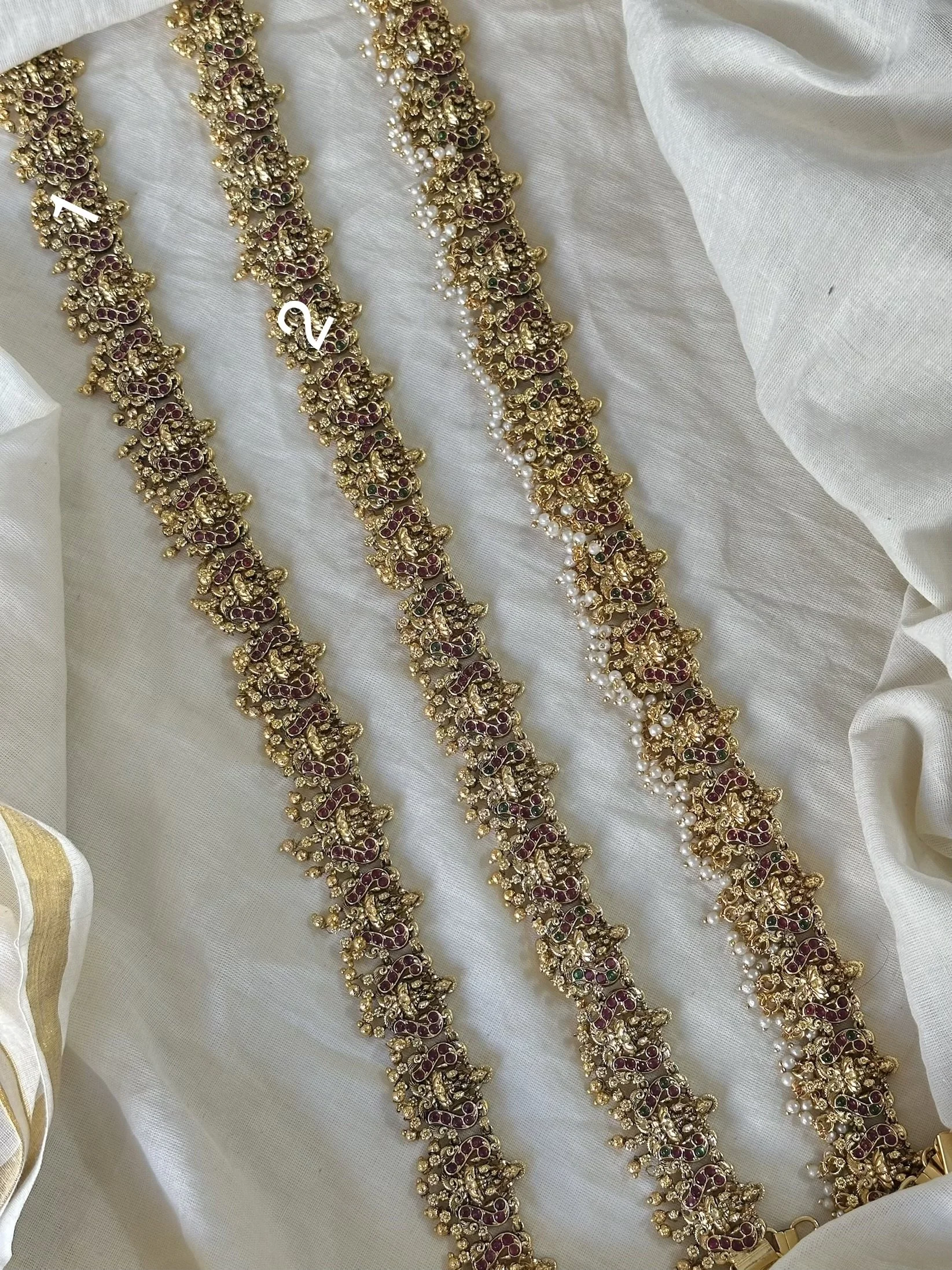 Lakshmi golden waist chain