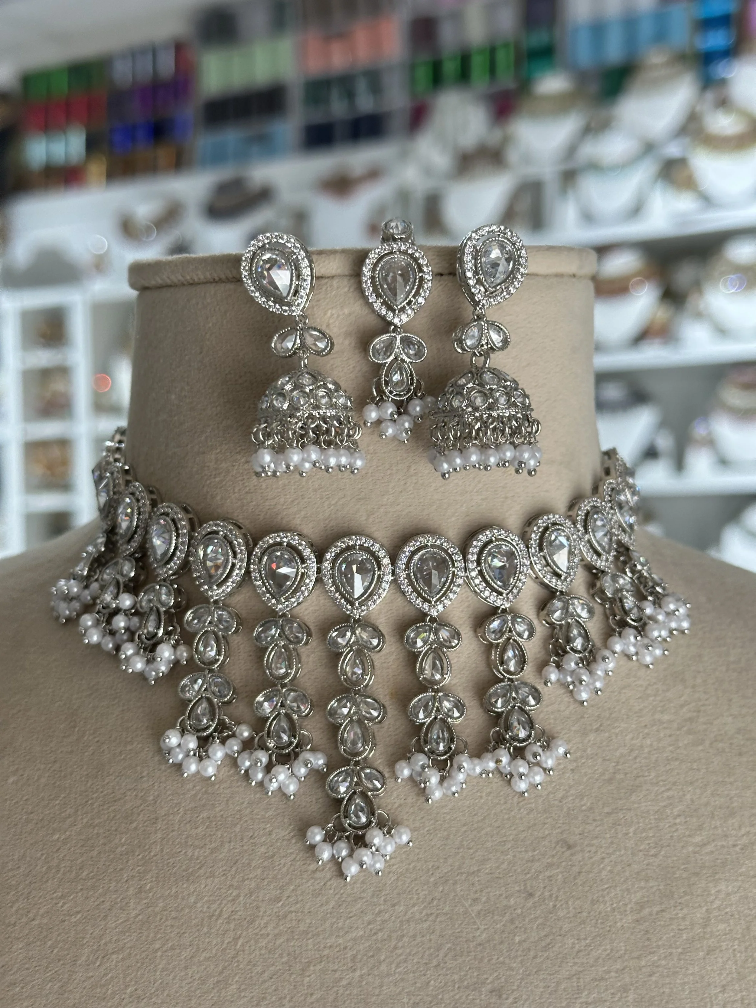 Silver flexible set - Laila