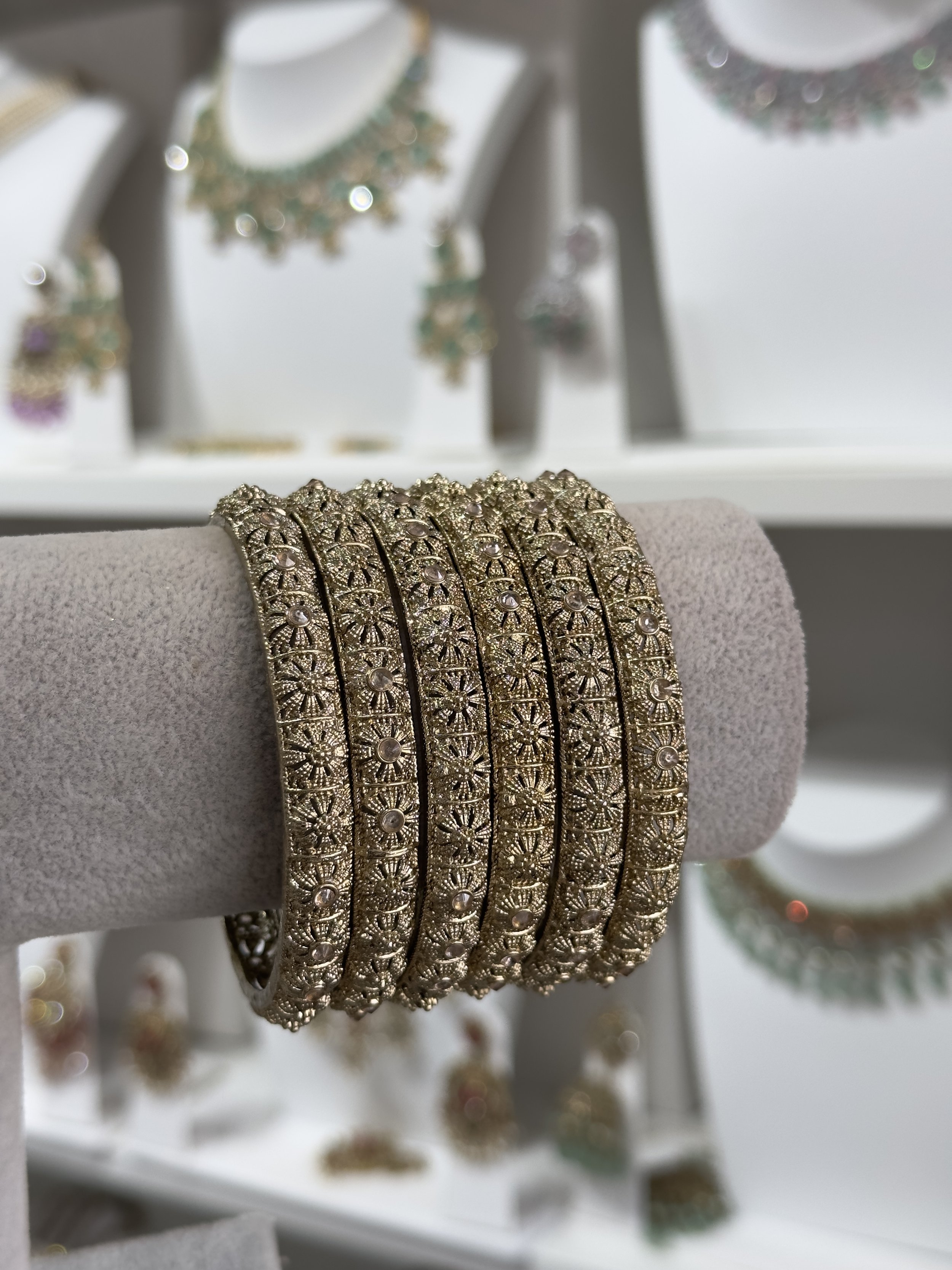 Matte bangles