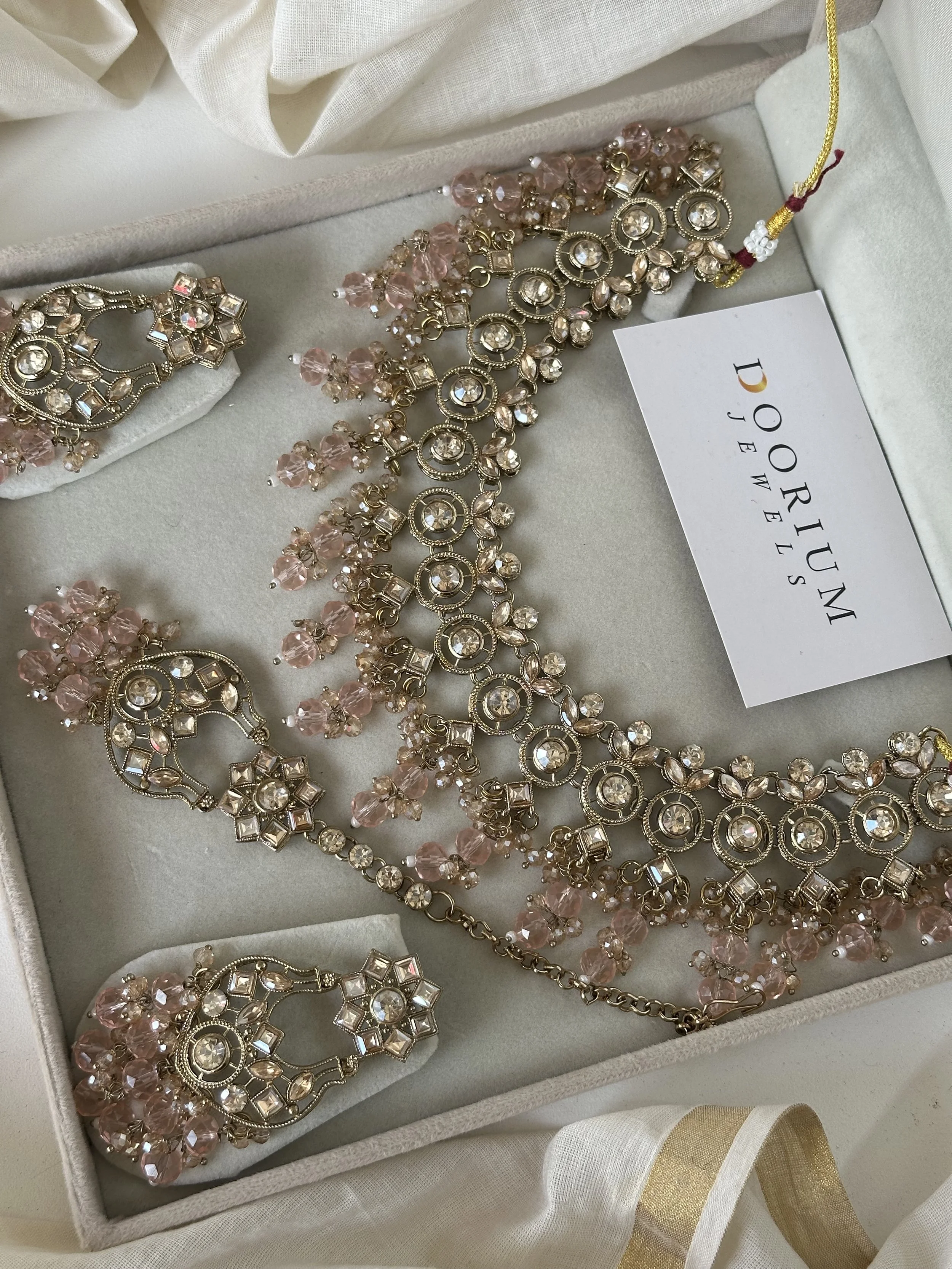 Kayal antique necklace set