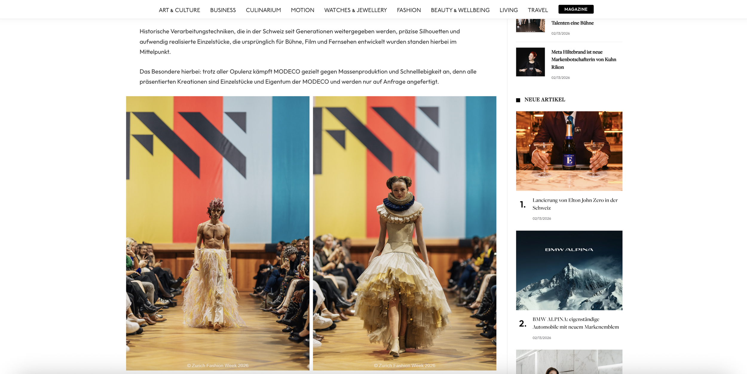 In 2026, fashion photographer Yassyn NIZEYIMANA documented emerging talents during Zürich Fashion Week, one of the most important platforms for young designers and models in Switzerland. His work focused on capturing authentic moments, backstage ener