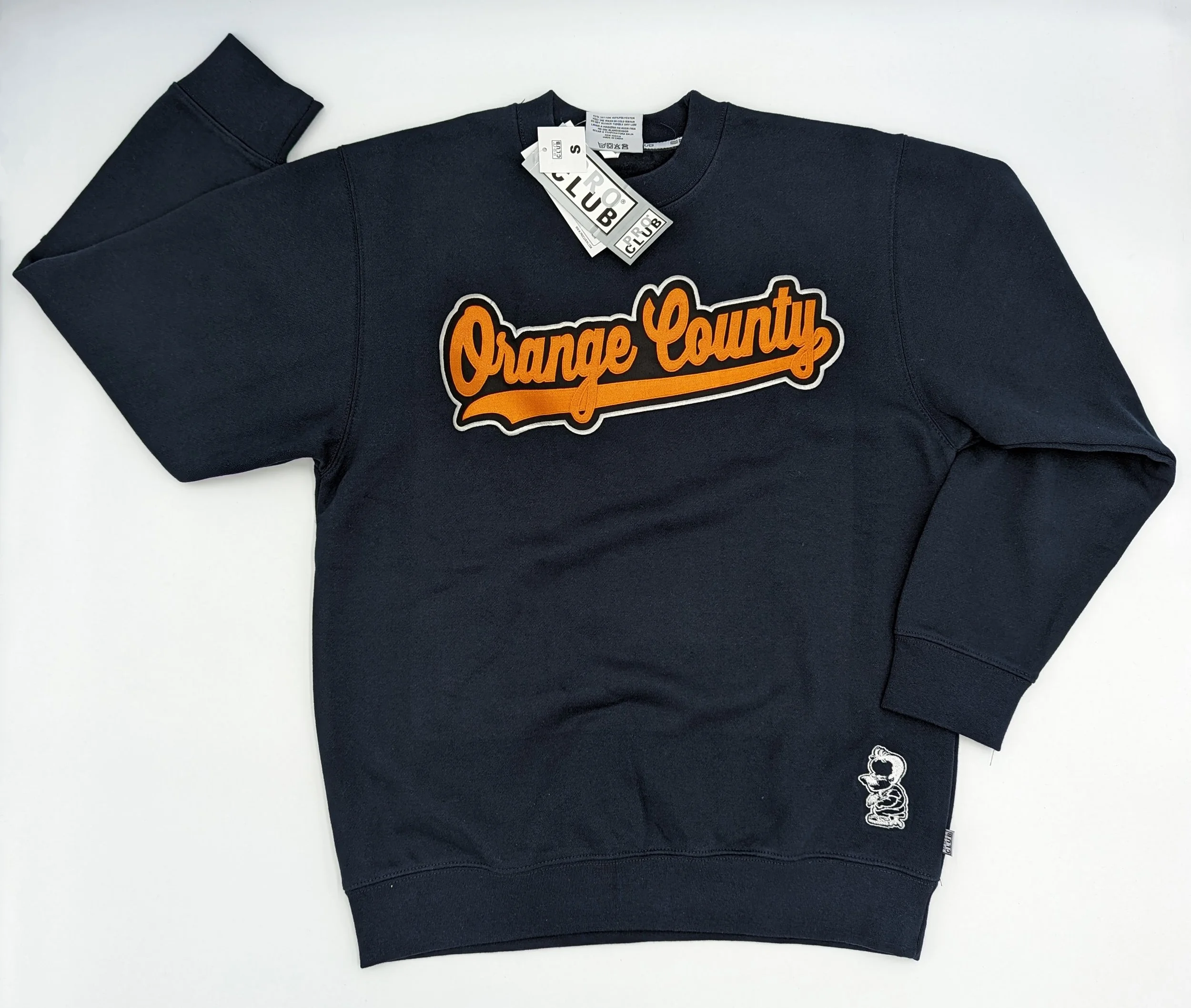 Orange County License Plate Baseball Jersey — Charlie's Tattoo Supplies