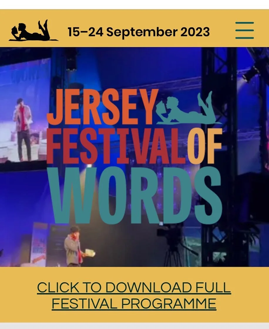 I&rsquo;m going to Jersey for the Festival of Words!! I&rsquo;ll be telling stories in the Communicare Centre and at the Library in St Helier, I&rsquo;ll also be with REAL in the park and visiting some schools. I&rsquo;m super excited to soak up all 
