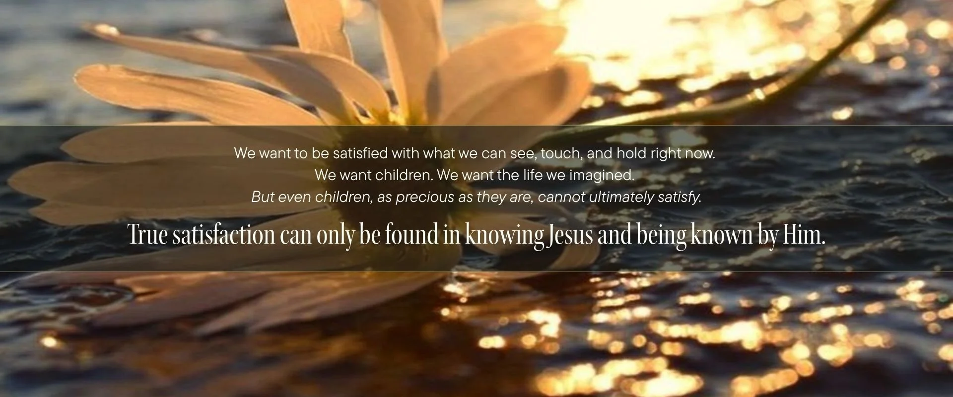 Knowing Jesus Quote.