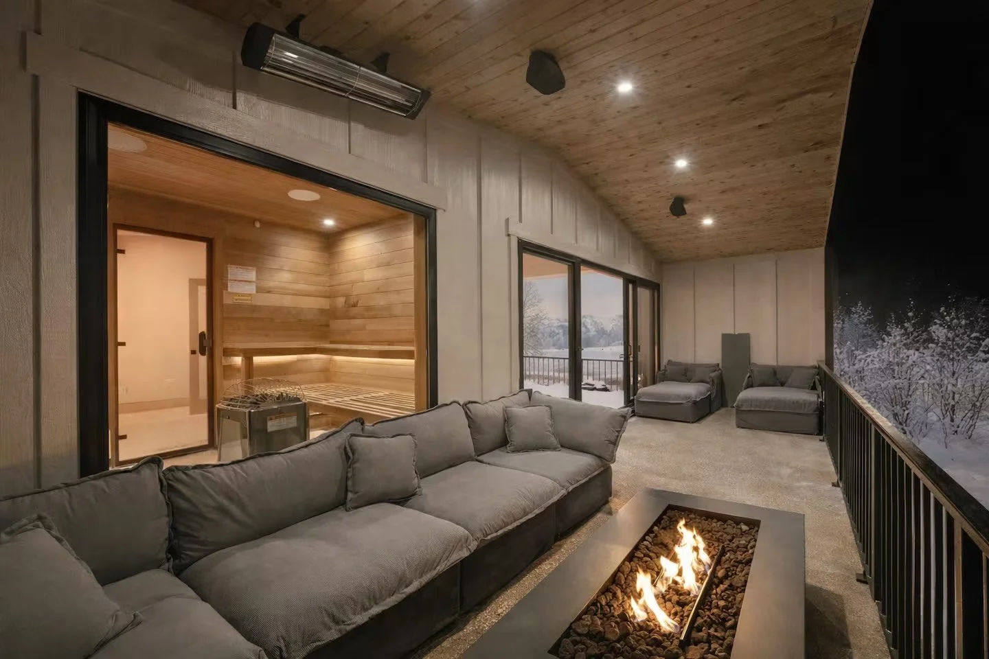 grief retreat for moms in utah with sauna.