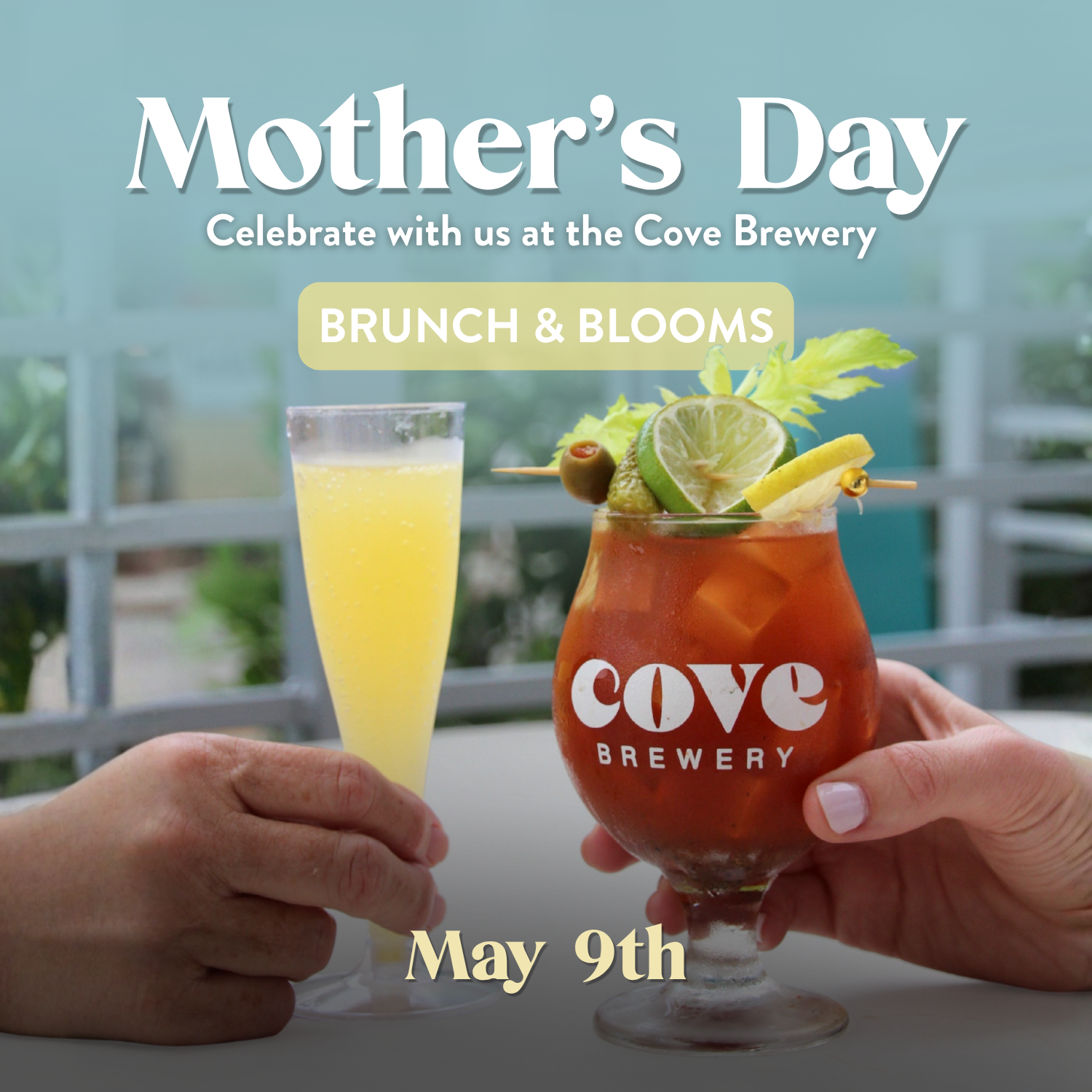 Cove Brewery Mother’s Day | Brunch &amp; Blooms