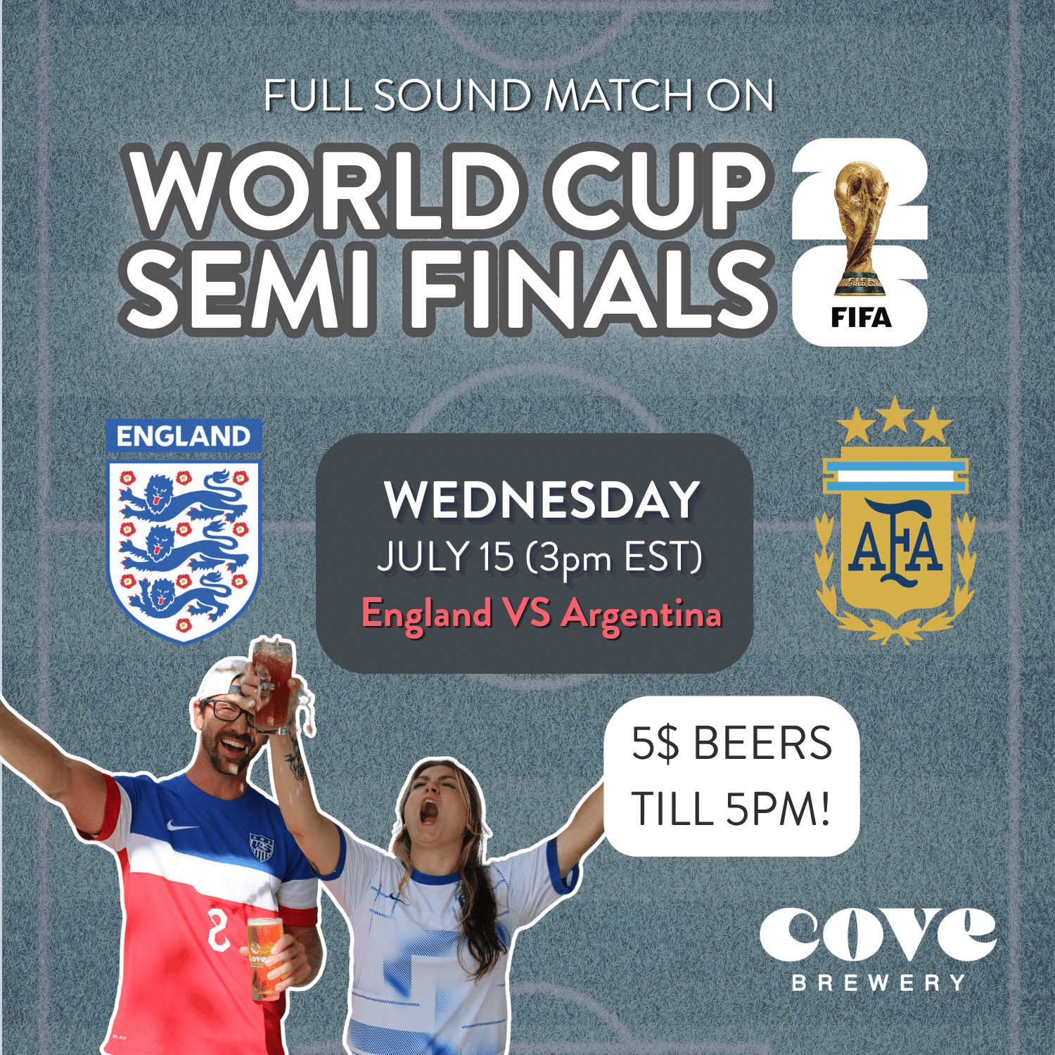 England vs Argentina | World Cup Semifinals