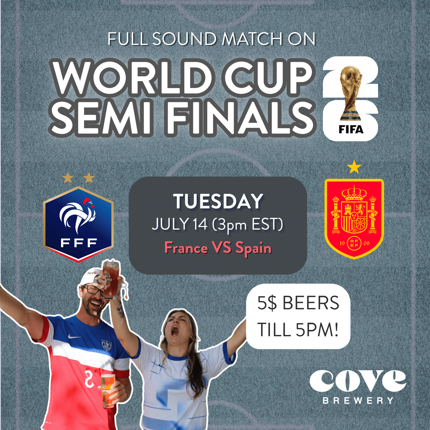 France vs Spain | World Cup Semifinals