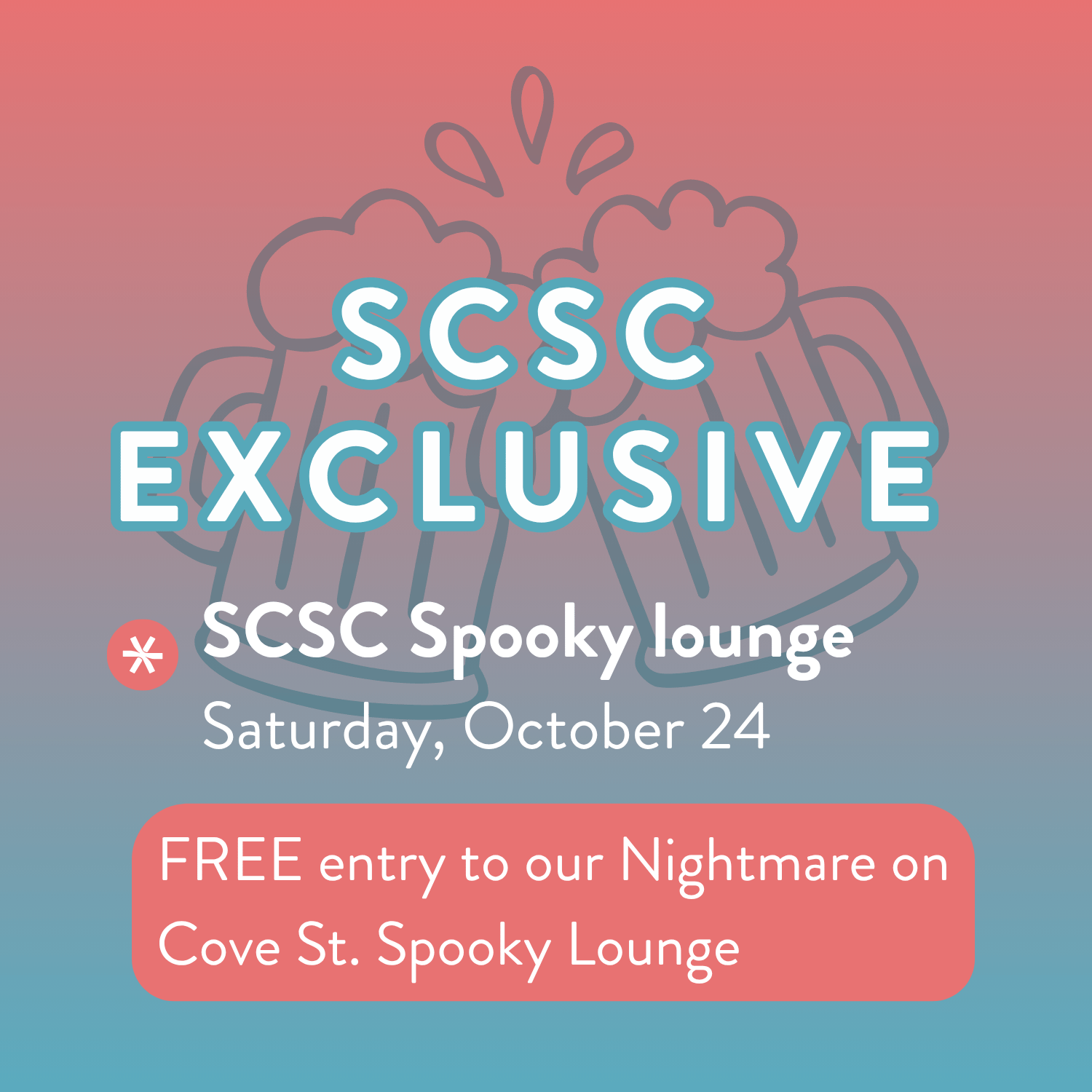SCSC Exclusive | Nightmare on Cove St. Spooky Lounge