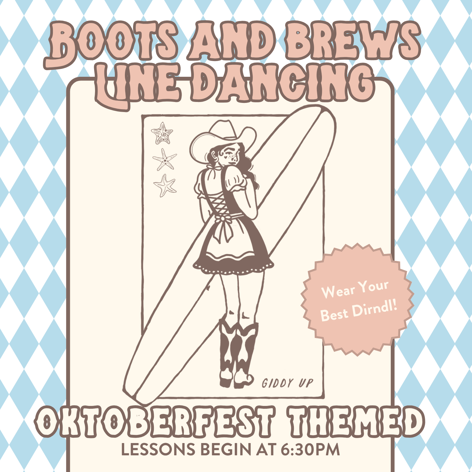 Boots & Brews Line Dancing | Covetoberfest Edition