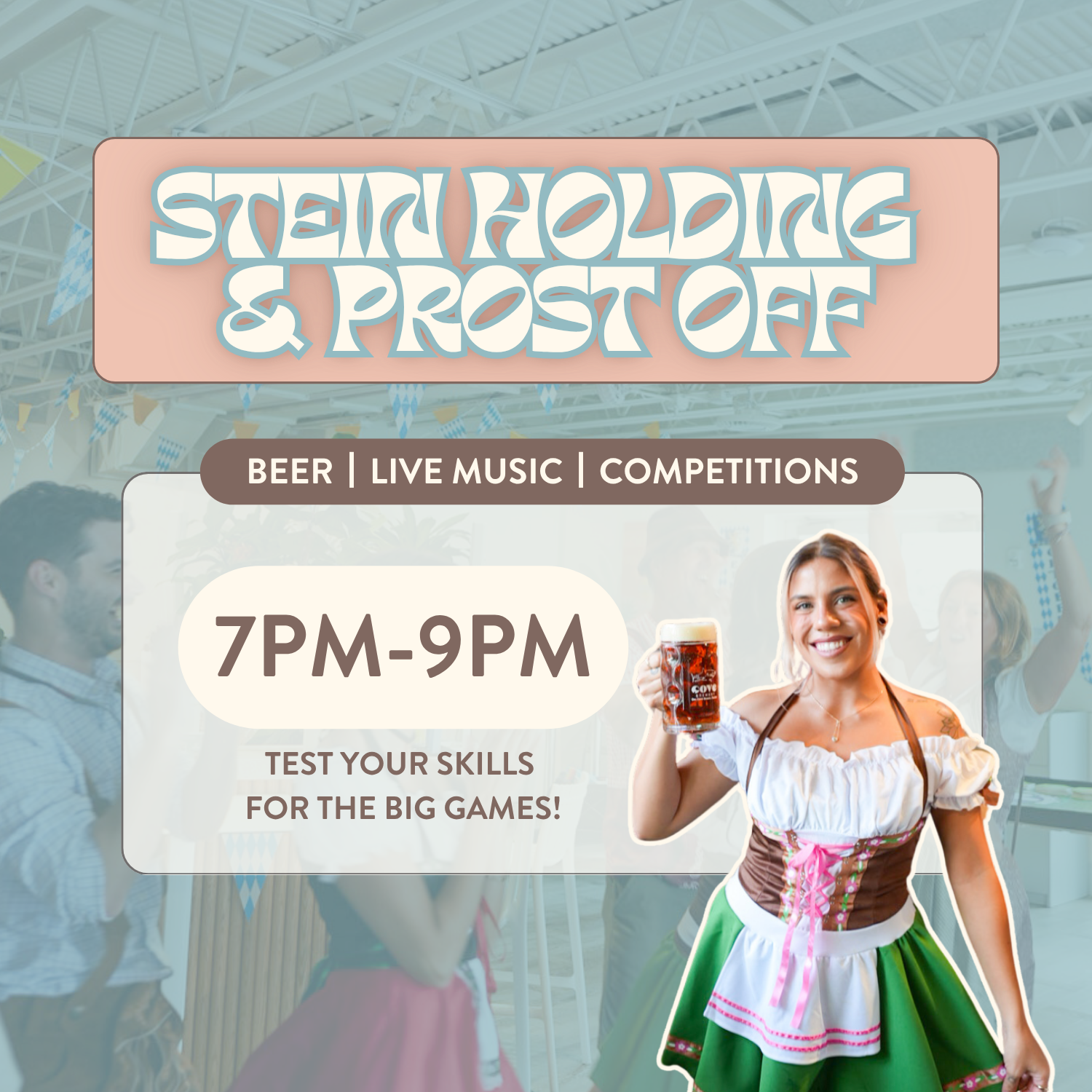Stein Holding & Prost Off | Covetoberfest Competitions