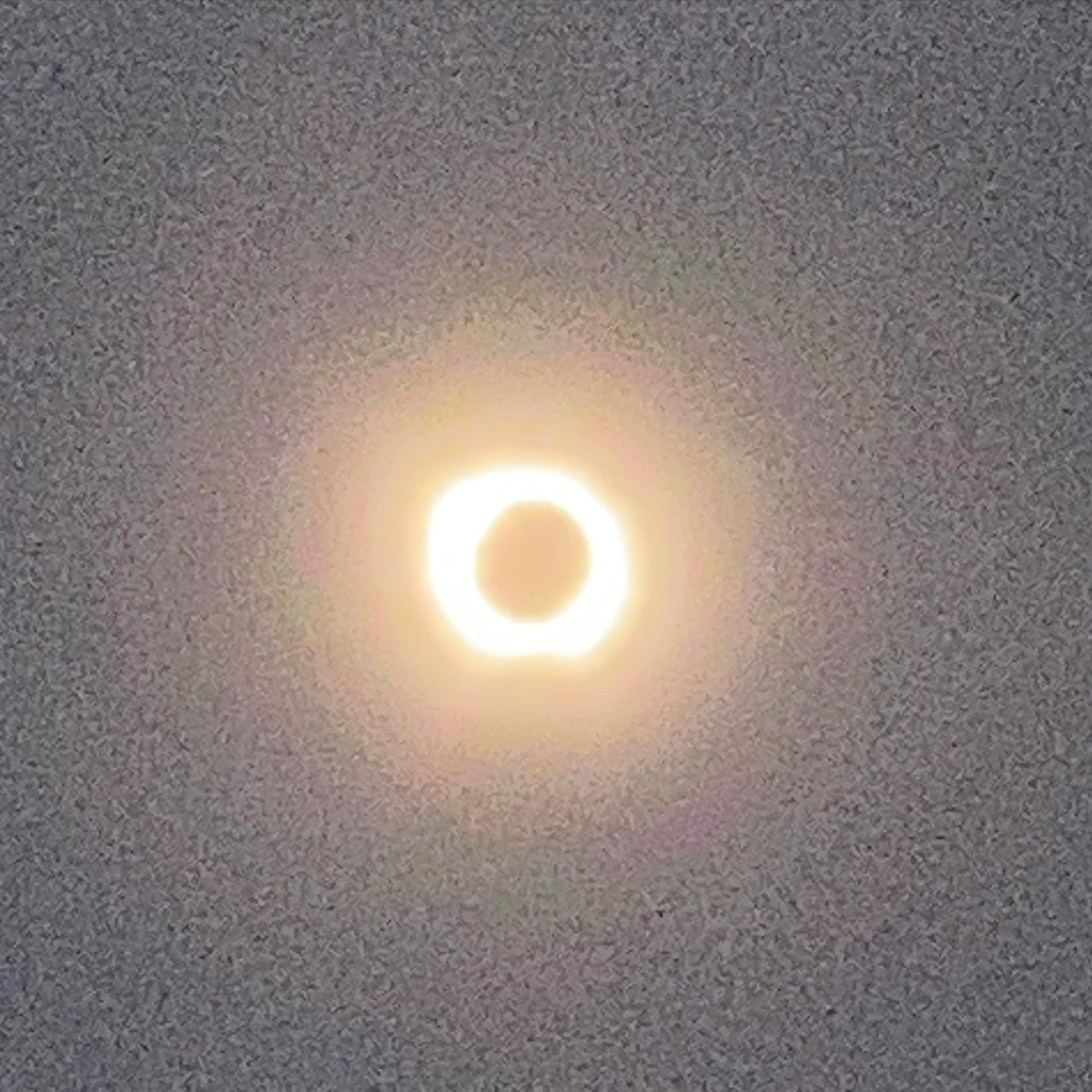 Total Eclipse from our backyard. Incredible.