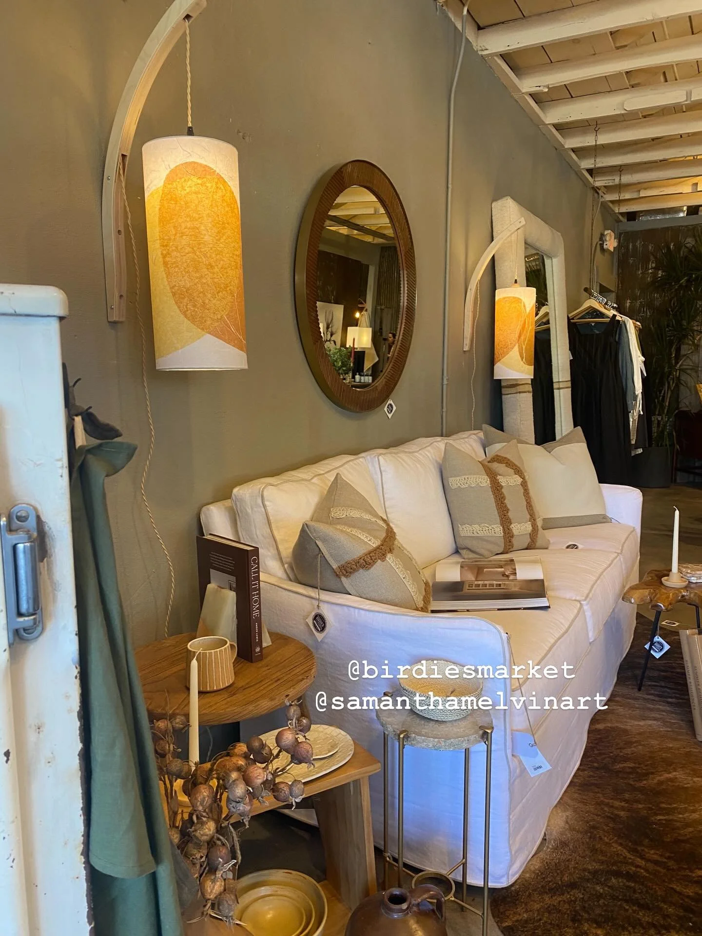 SOLD! These pieces @birdiesmarket sold and are headed to Kansas City!

A new collection of Glow Garden lamps have been delivered and will be installed soon&mdash;updates to follow!

#interiordesign #lightinginspiration #colorinourlives #samanthamelvi