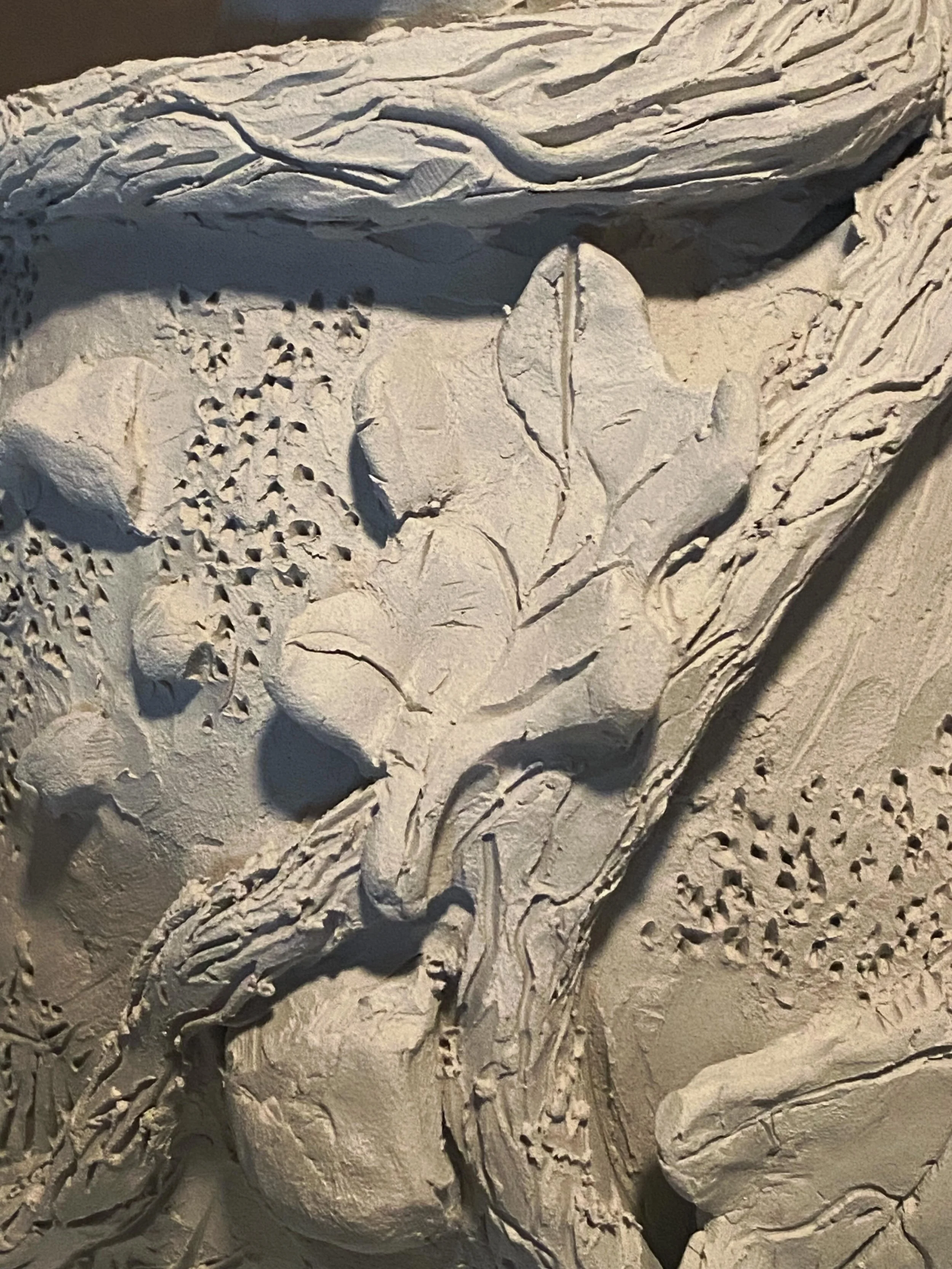Hand-built vessels for my upcoming show, Holding Stillness, @wildbasin in various stages of drying, firing, glazing and firing again. Shoutout to @armadillo_clay for the clay and glazes and to Esther Jones, whose kiln gets filled as I get these piece