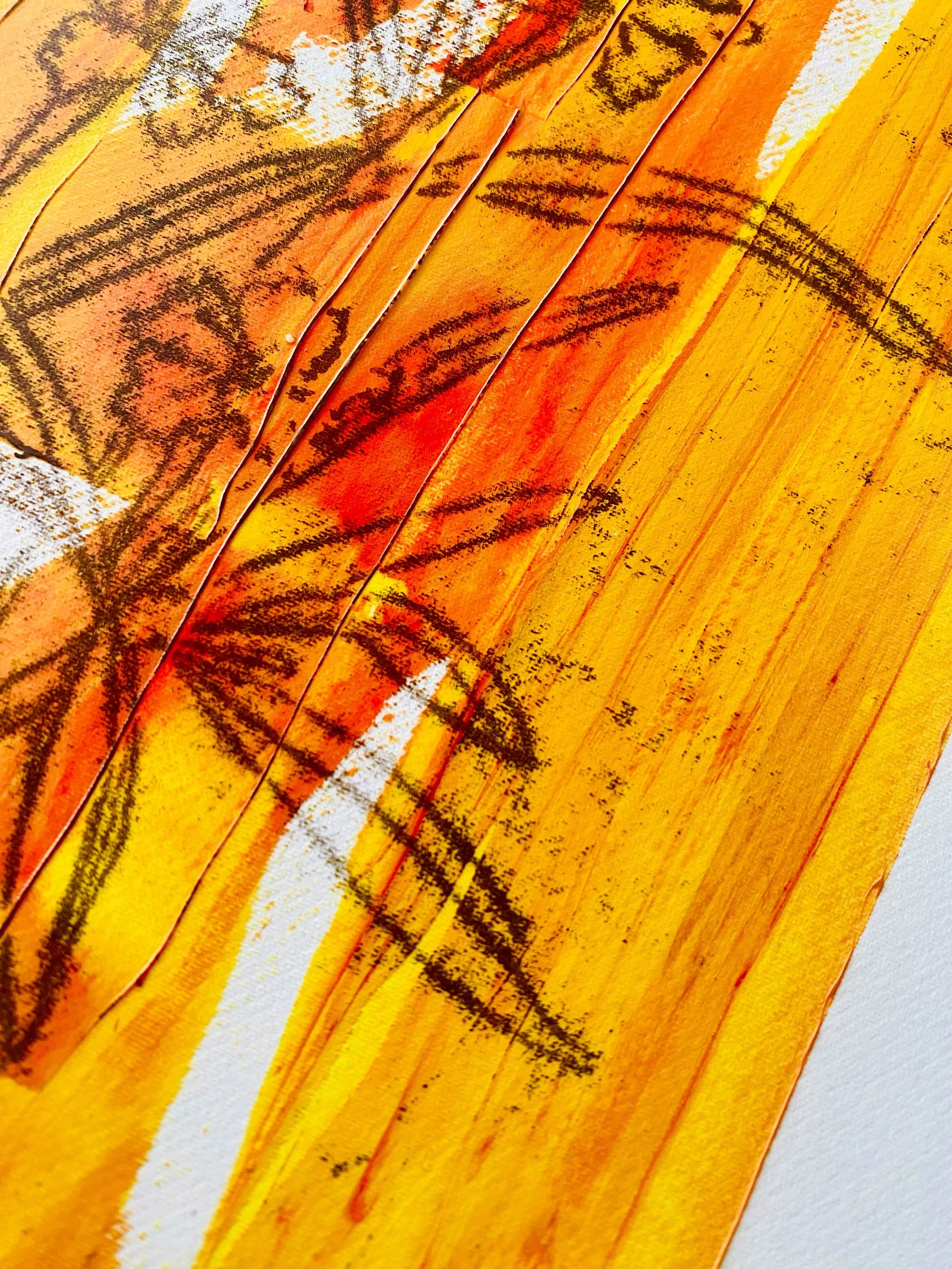 All the yellow flowers&hellip; 

@wildbasin for Holding Stillness, opening June 6th. 

#texaswildflowers #botanical #monotypeprintmaking