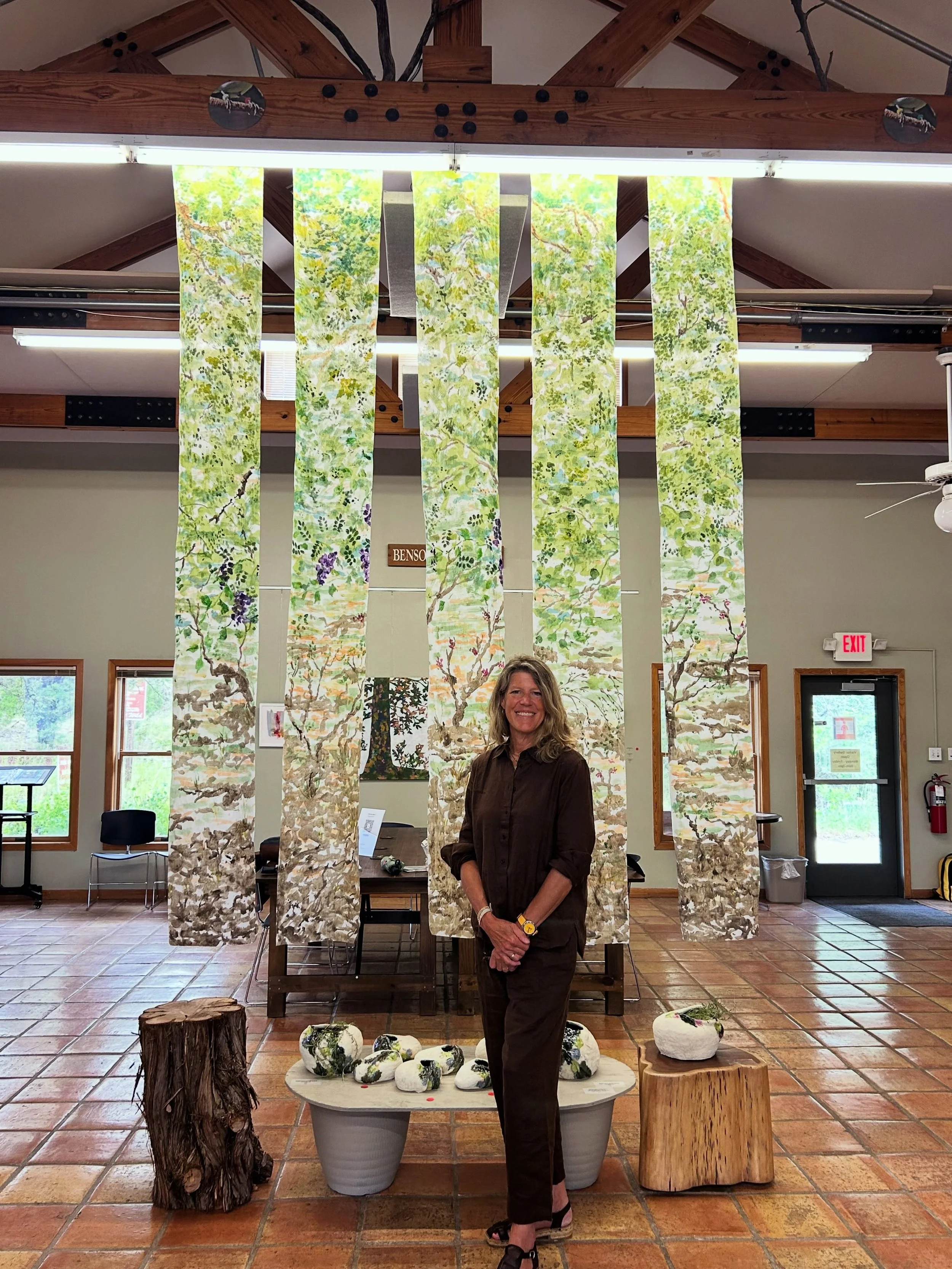 &ldquo;Strata of Wild Basin&rdquo; has been acquired by the Wild Basin Creative Research Center for permanent exhibition. 

Thank you @wildbasin 💚

#inspiredbynature #worksonpaper #samanthamelvinart
Thank you @susane.t.y for the 📸